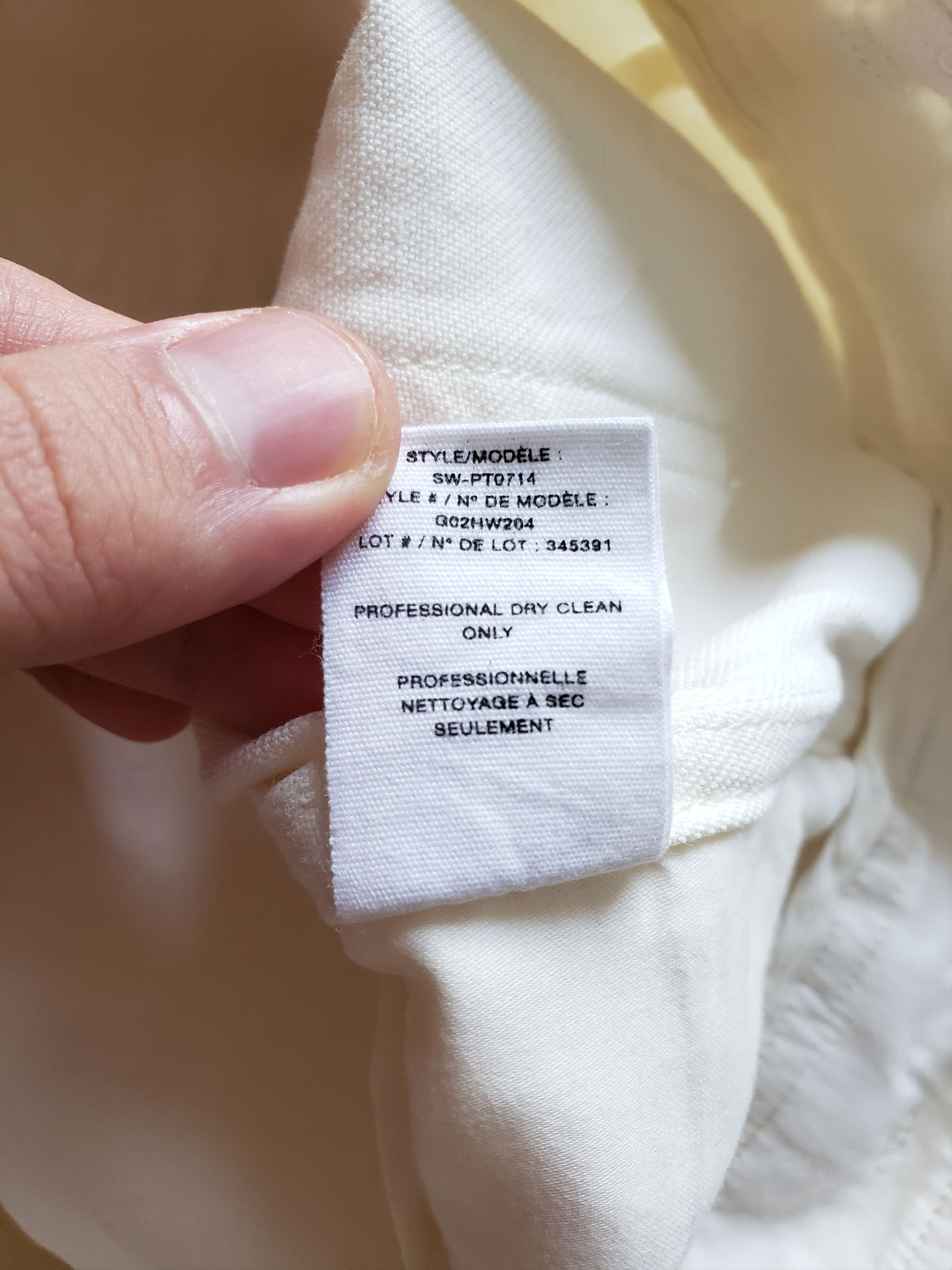 Helmut Lang Off White Cargo Pants Size US 32 / EU 48 - 12 Thumbnail