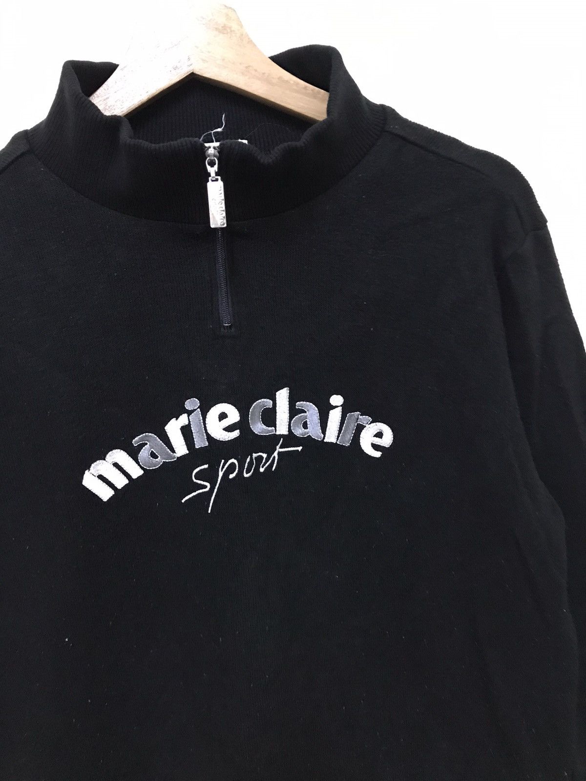 Japanese Brand Marie Clare Sports Sweatshirt Big Spellout Size US M / EU 48-50 / 2 - 4 Thumbnail