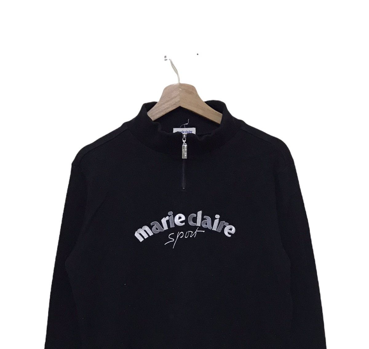 Japanese Brand Marie Clare Sports Sweatshirt Big Spellout Size US M / EU 48-50 / 2 - 2 Thumbnail