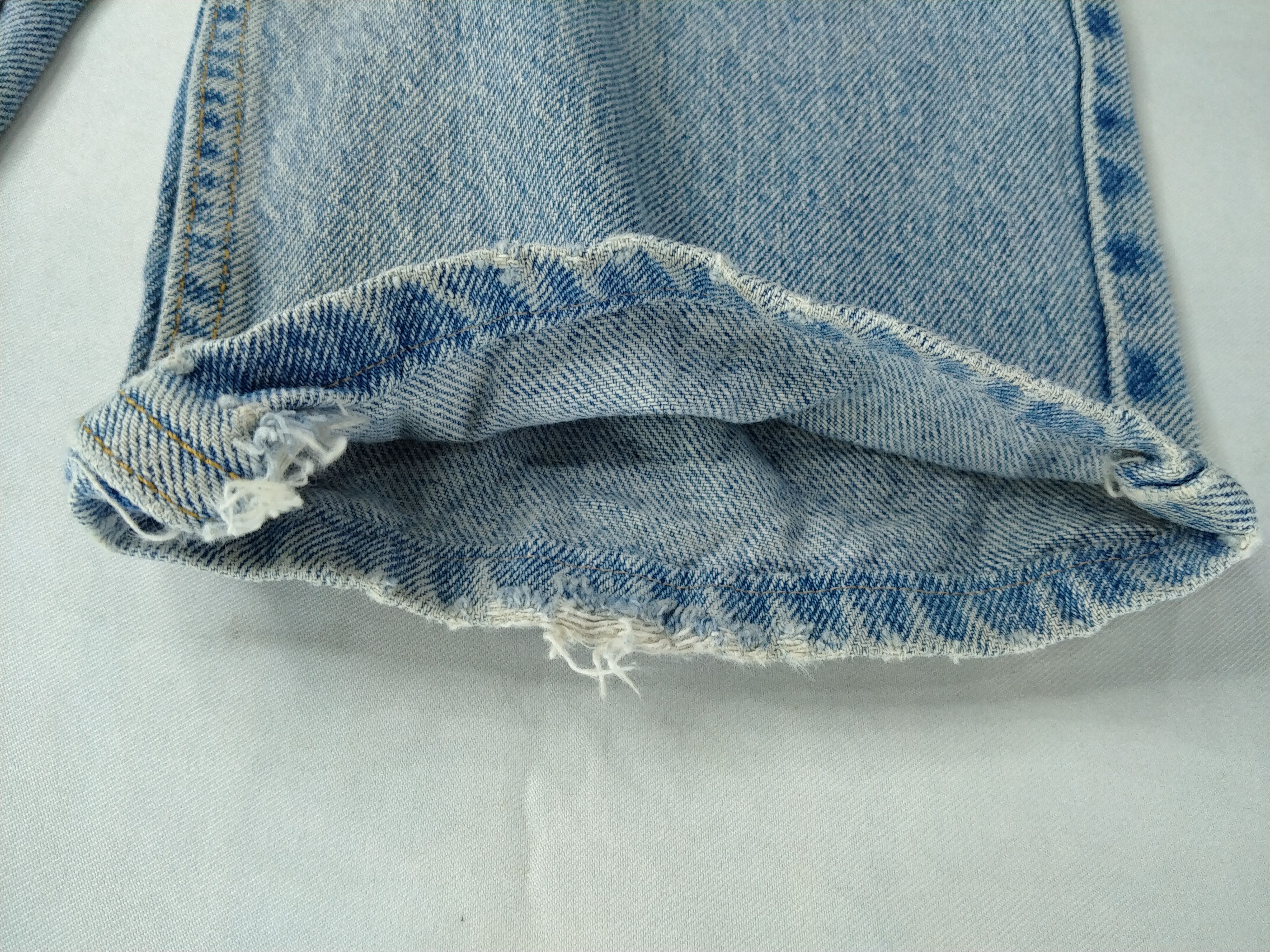 Levi's Vintage Levi's 550 Light Wash Orange Tab Denim -JN114 Size US 35 - 21 Thumbnail