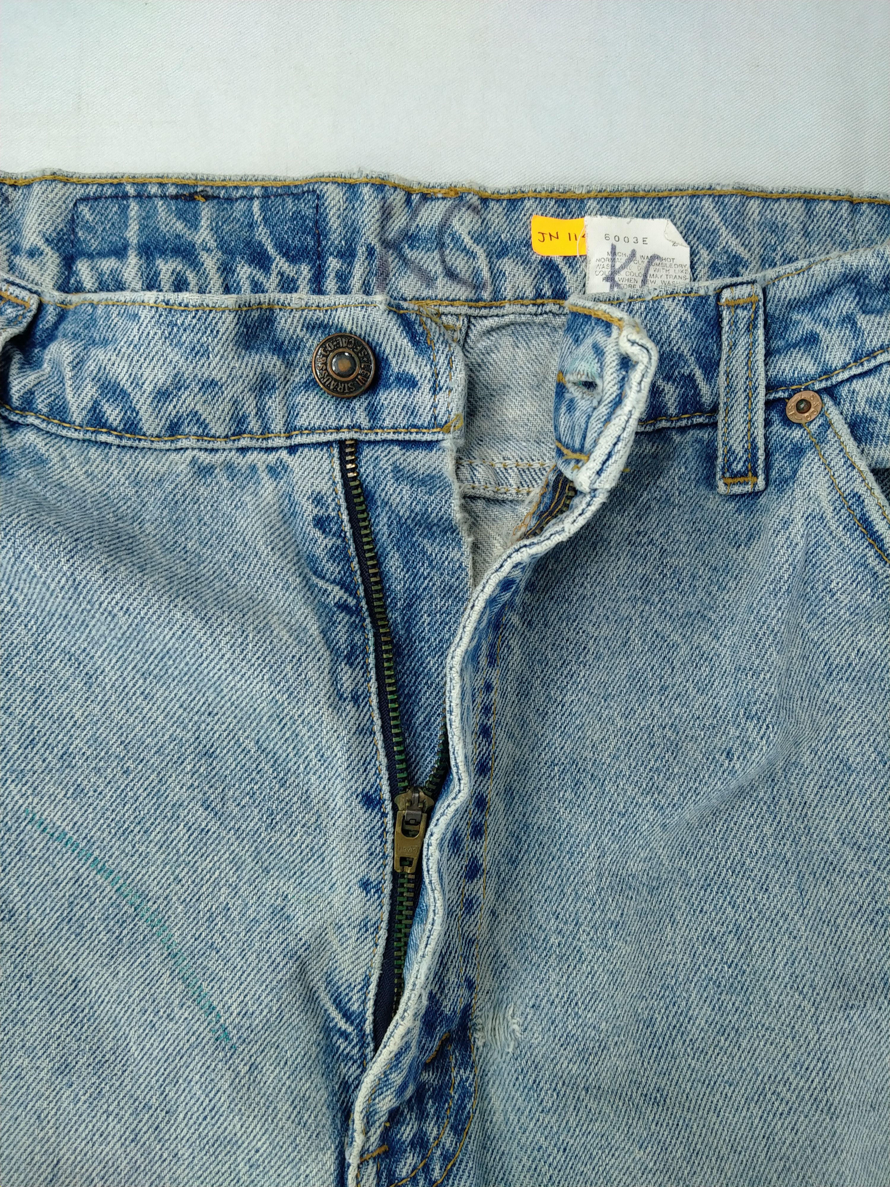 Levi's Vintage Levi's 550 Light Wash Orange Tab Denim -JN114 Size US 35 - 5 Thumbnail