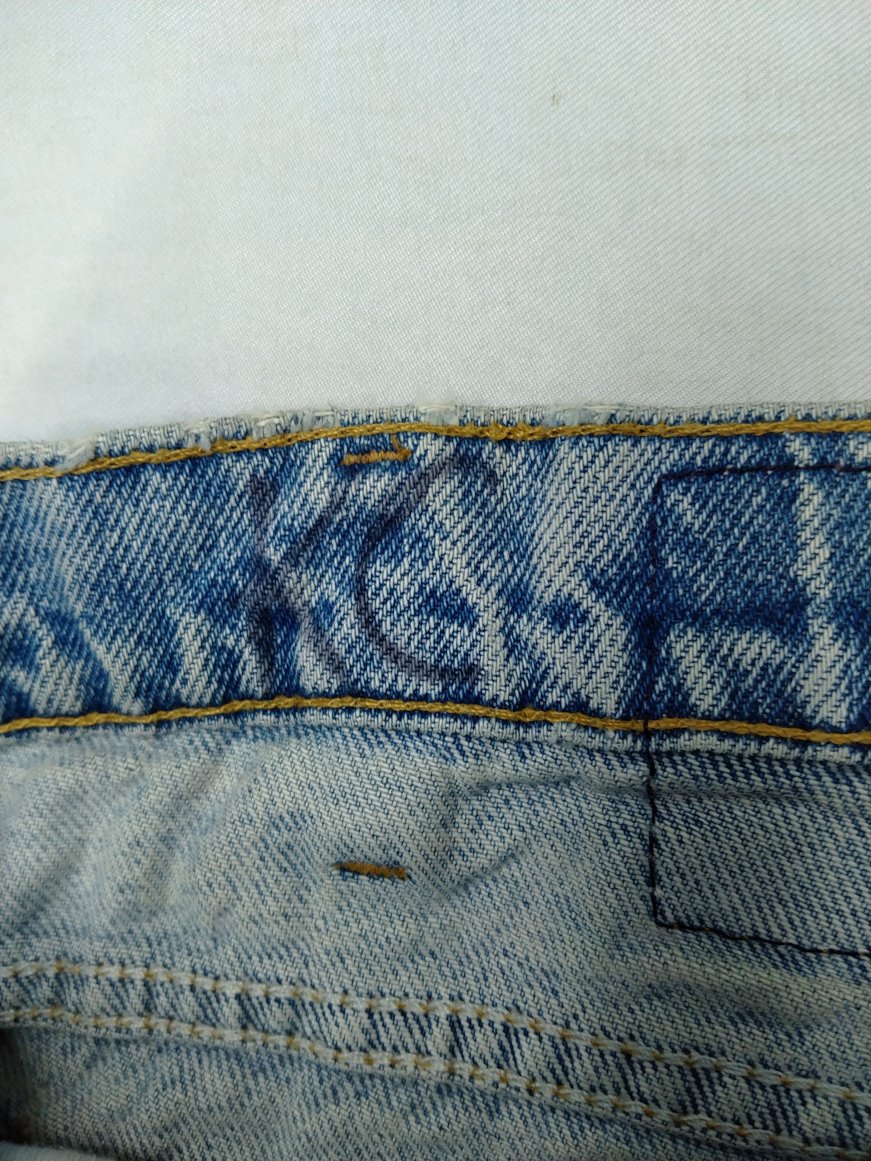 Levi's Vintage Levi's 550 Light Wash Orange Tab Denim -JN114 Size US 35 - 24 Thumbnail