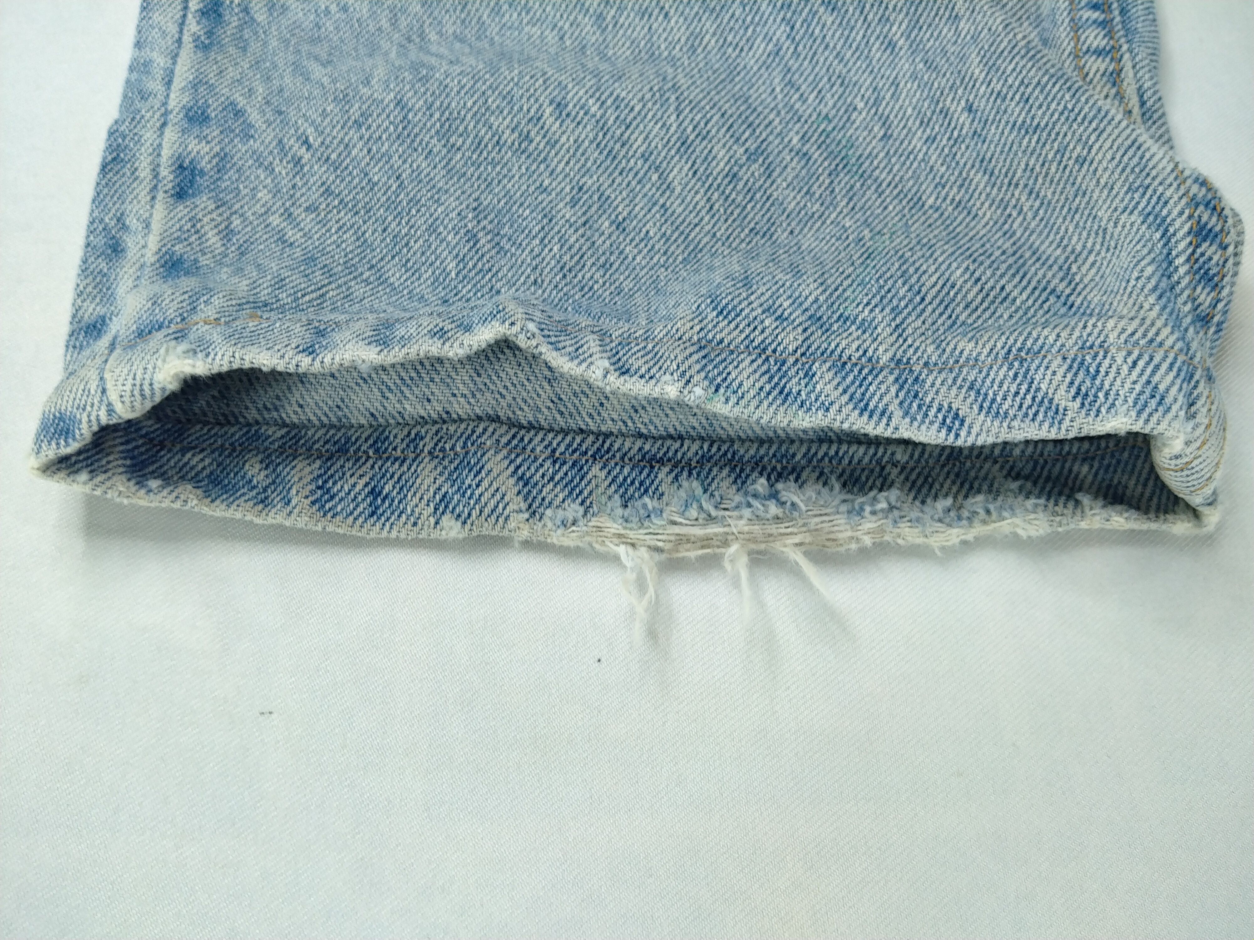 Levi's Vintage Levi's 550 Light Wash Orange Tab Denim -JN114 Size US 35 - 20 Thumbnail