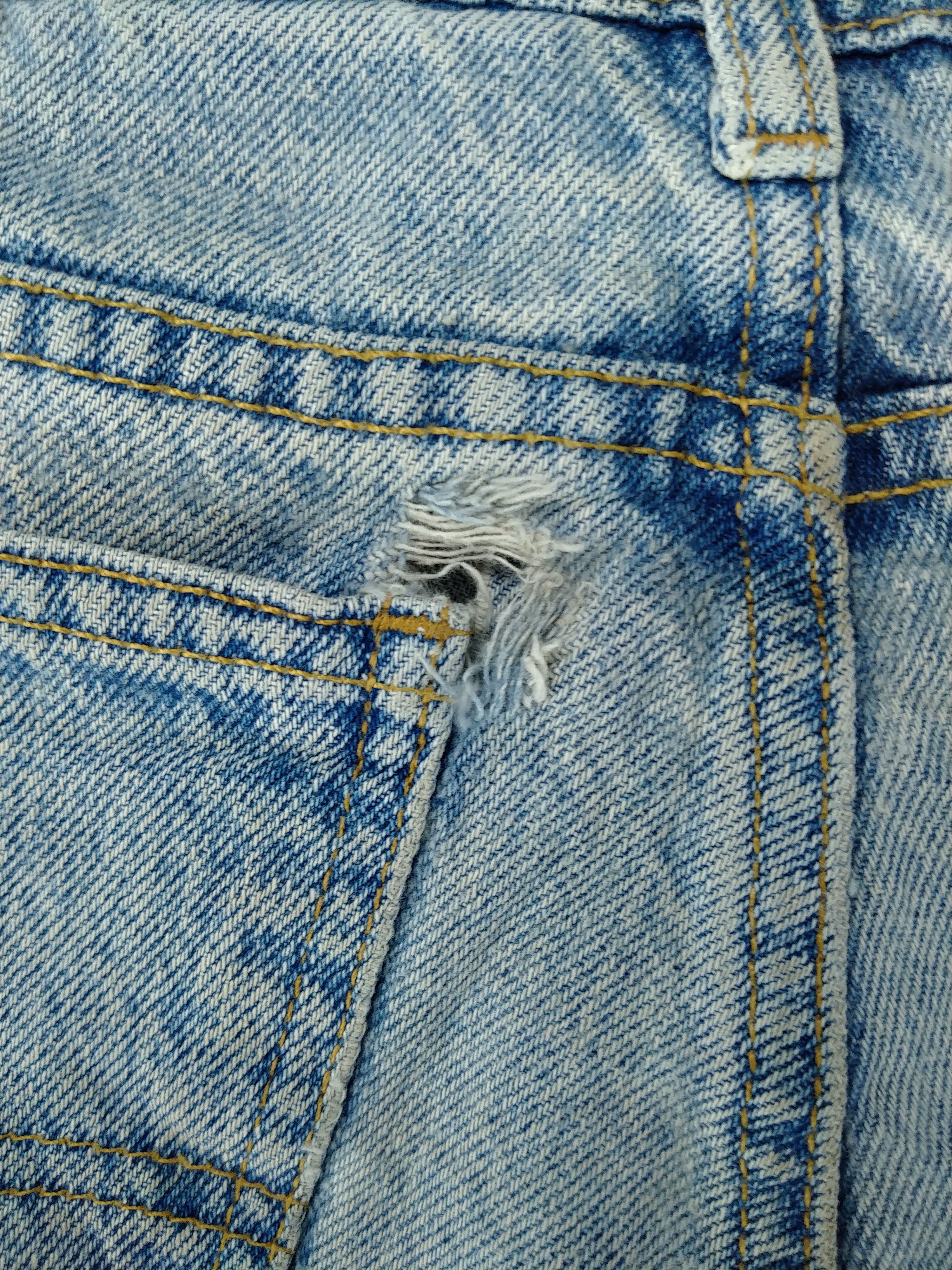 Levi's Vintage Levi's 550 Light Wash Orange Tab Denim -JN114 Size US 35 - 17 Thumbnail