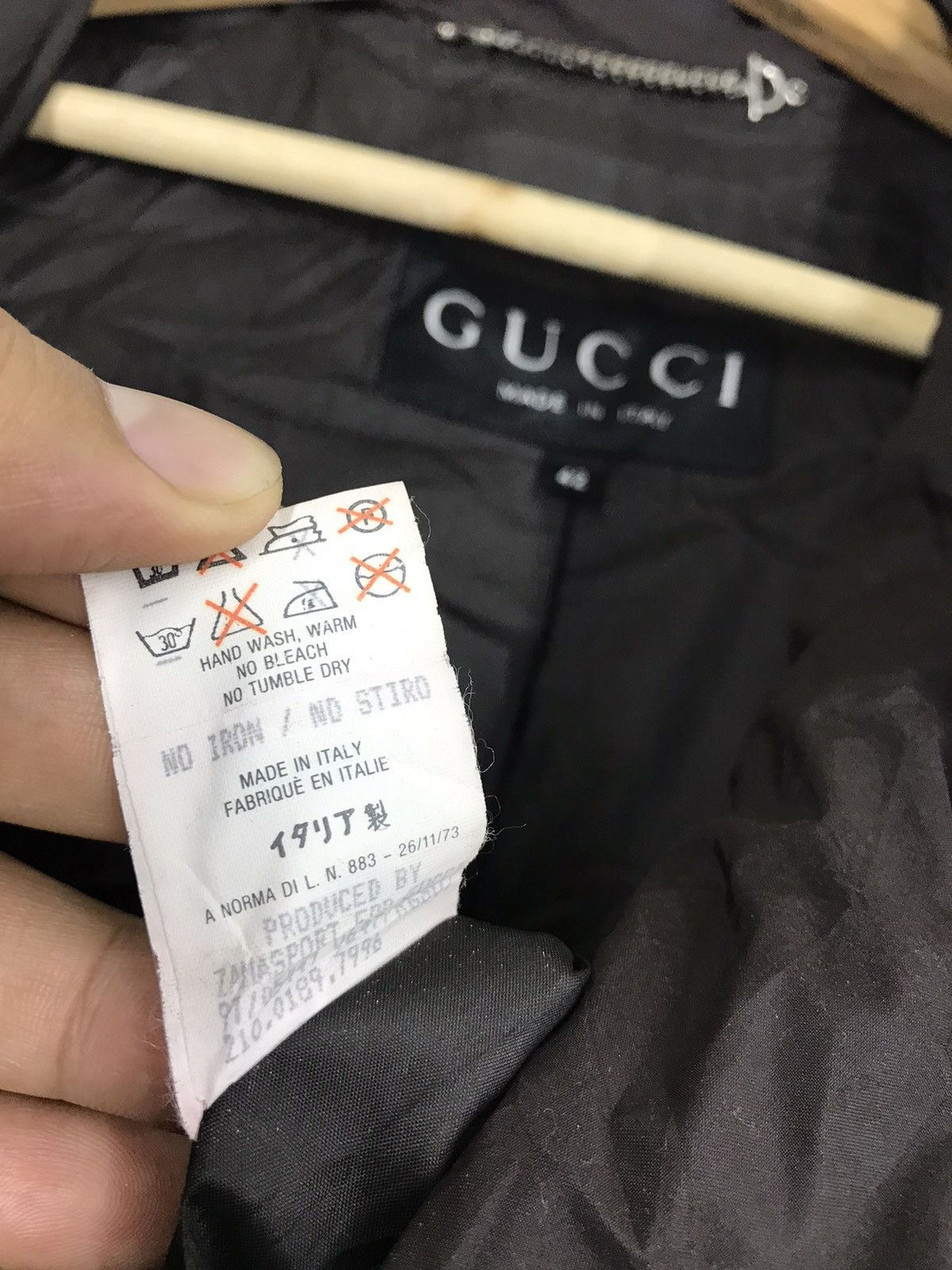 Gucci Gucci Long Jacket Unisex Size US S / EU 44-46 / 1 - 11 Thumbnail