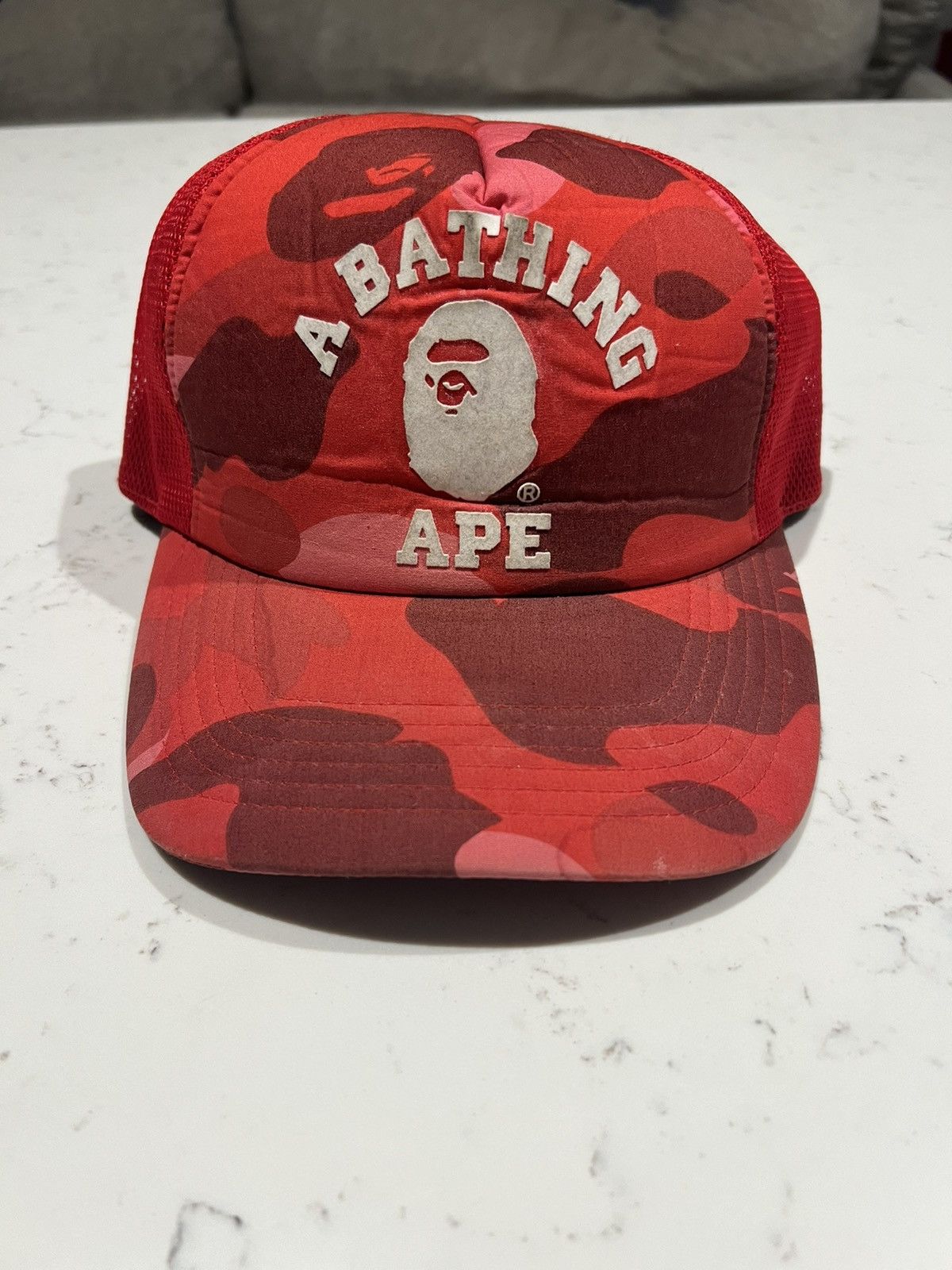 帽子 Bape I Love Bape Mesh Cap Red I LOVE BAPE MESH CAP – eu.bape.com