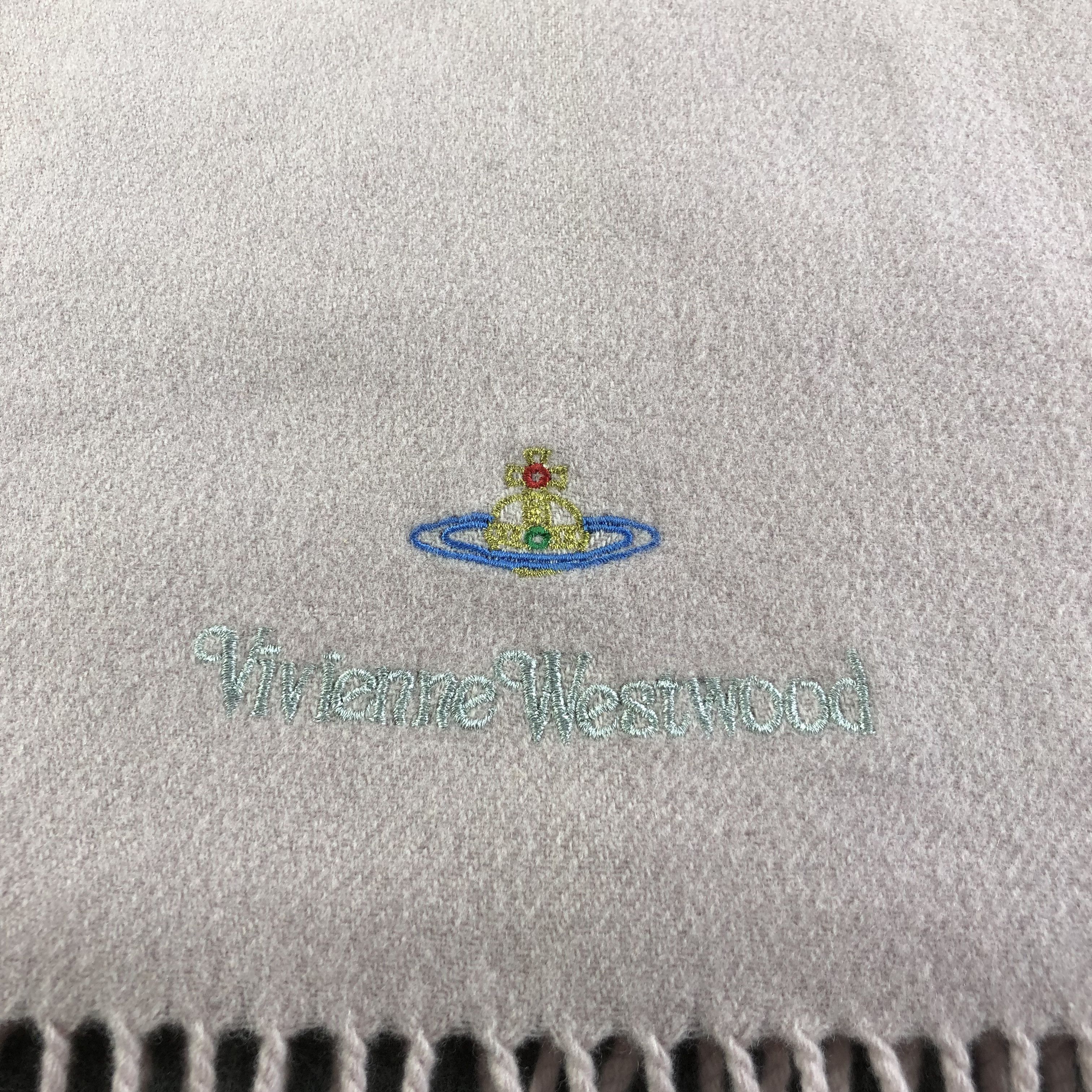 Vivienne Westwood Vivienne Westwood Wool Scarf Muffler V1788 Size ONE SIZE - 4 Thumbnail
