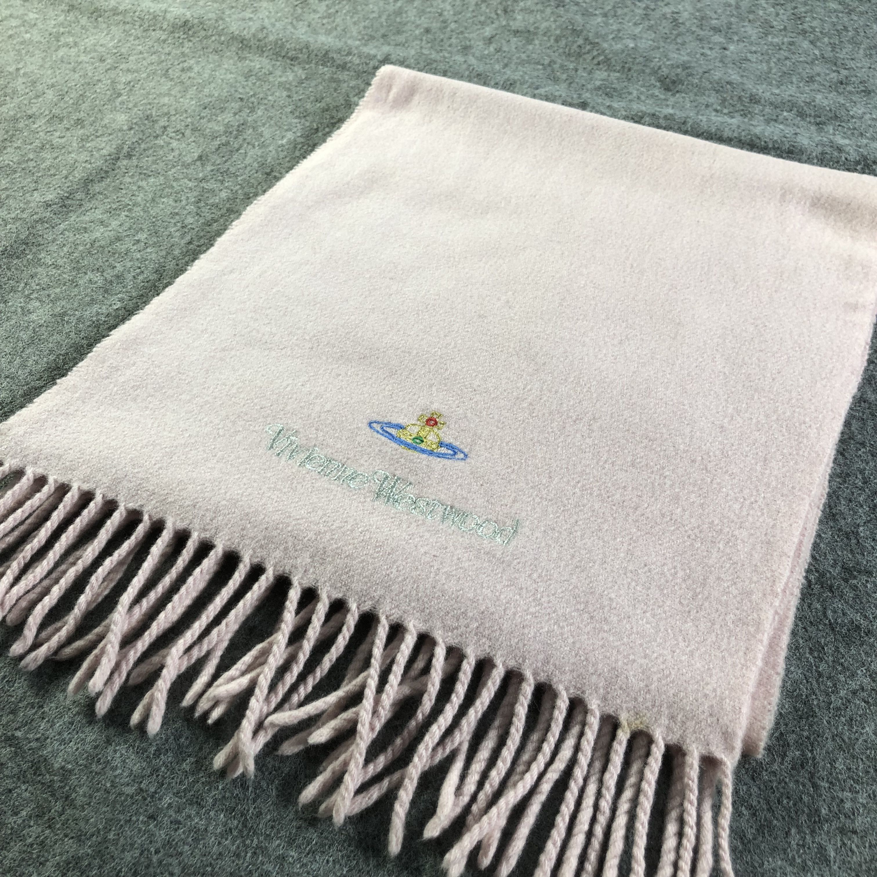 Vivienne Westwood Vivienne Westwood Wool Scarf Muffler V1788 Size ONE SIZE - 3 Thumbnail