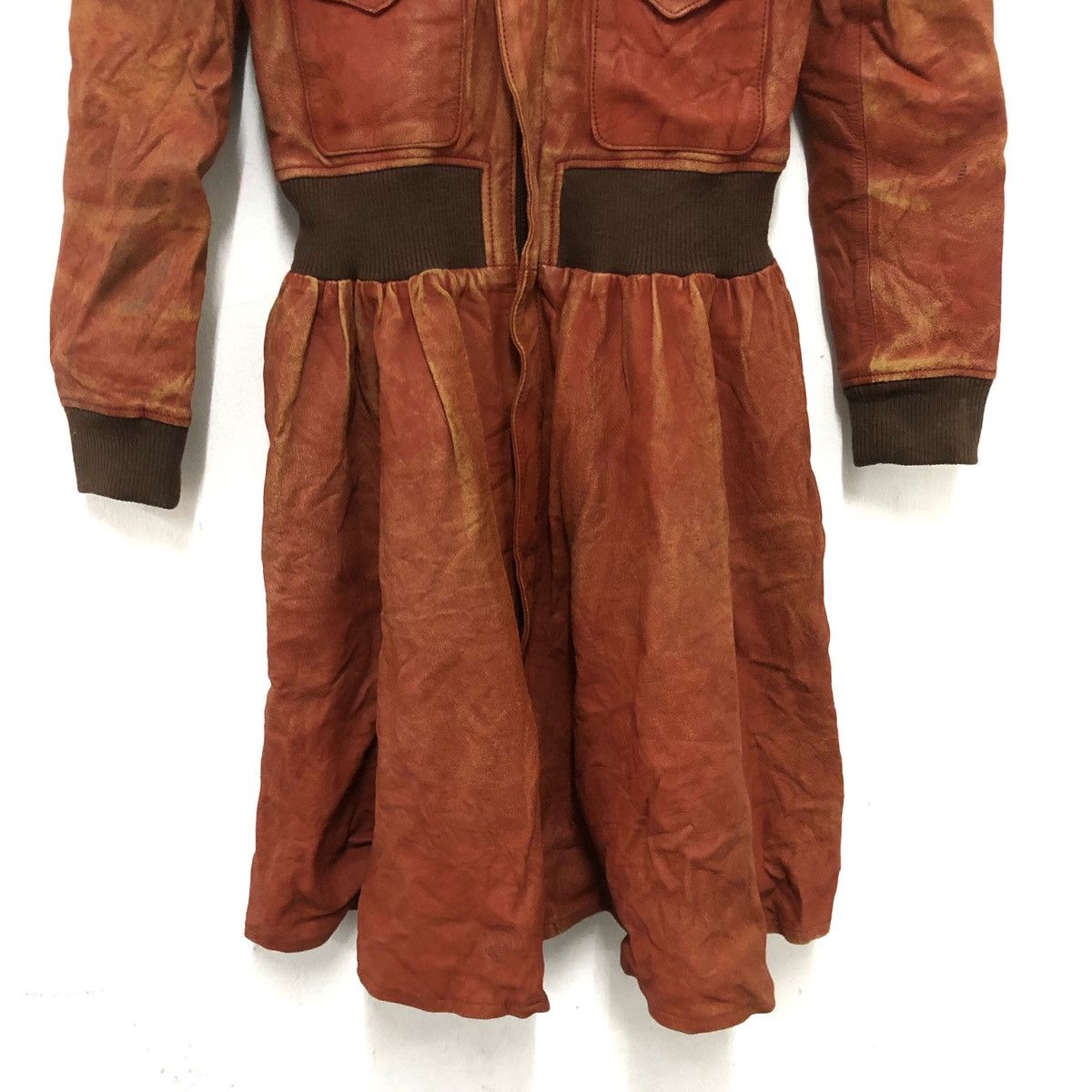 Japanese Brand Vintage biker leather blousee made in japan Size M / US 6-8 / IT 42-44 - 3 Thumbnail