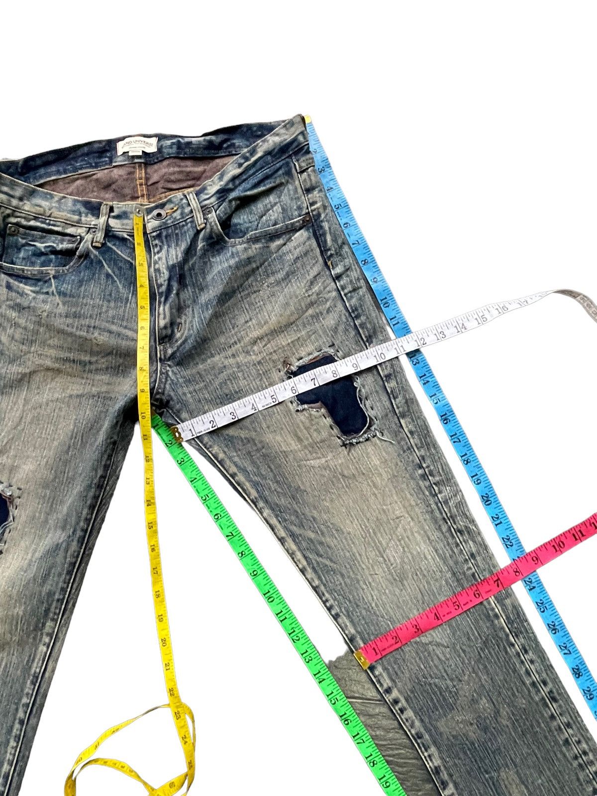 Japanese Brand × NANO universe Nano Universe Rework Jeans Size US 33 - 20 Thumbnail