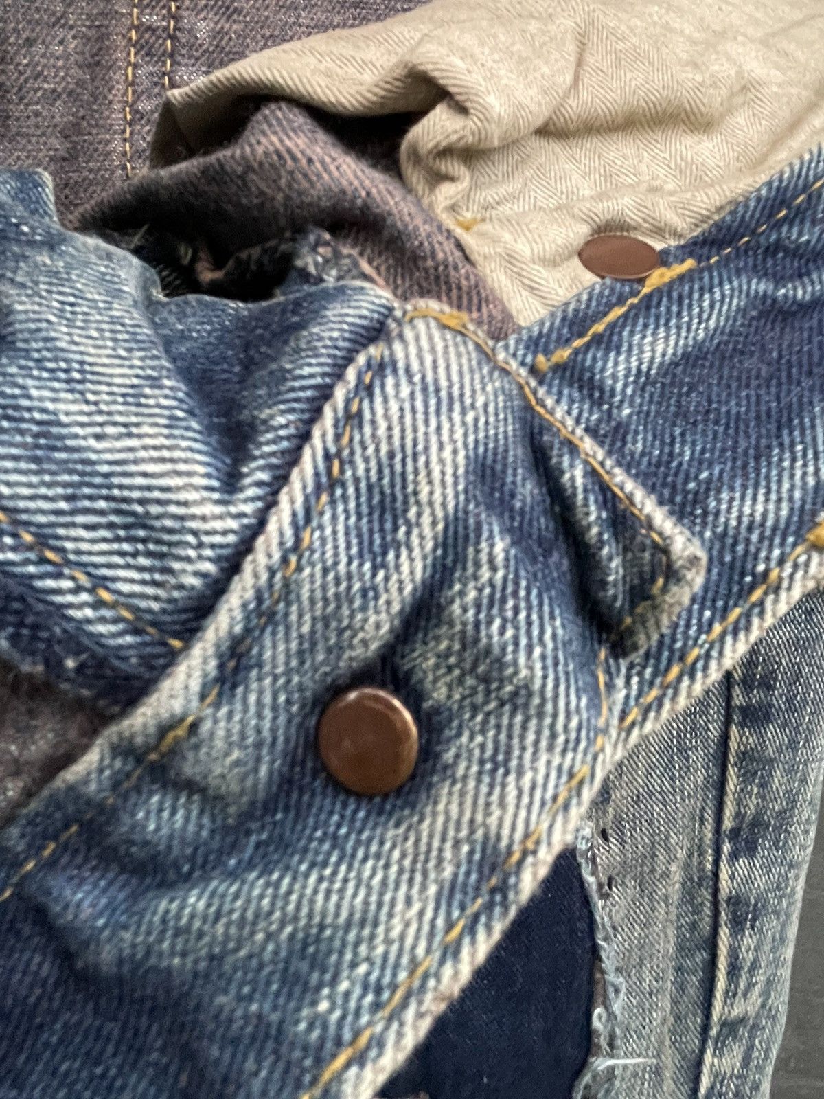 Japanese Brand × NANO universe Nano Universe Rework Jeans Size US 33 - 15 Thumbnail