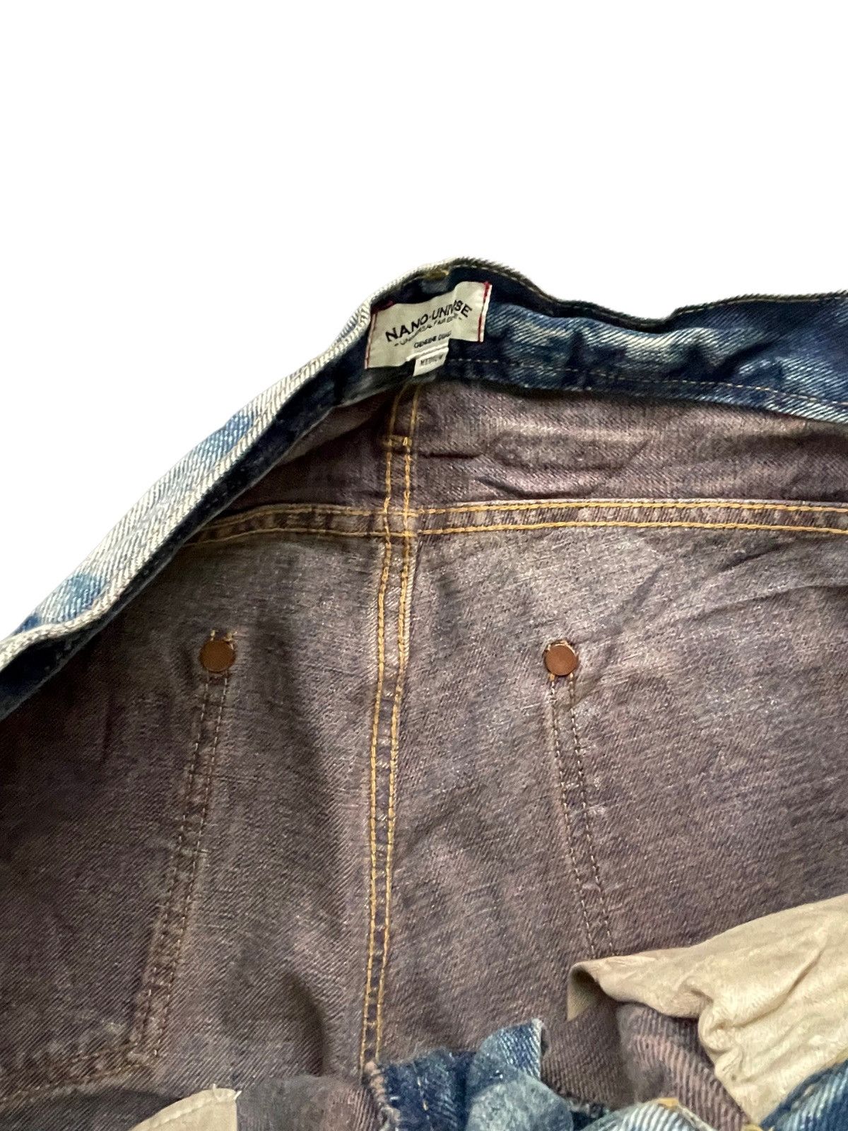 Japanese Brand × NANO universe Nano Universe Rework Jeans Size US 33 - 7 Thumbnail