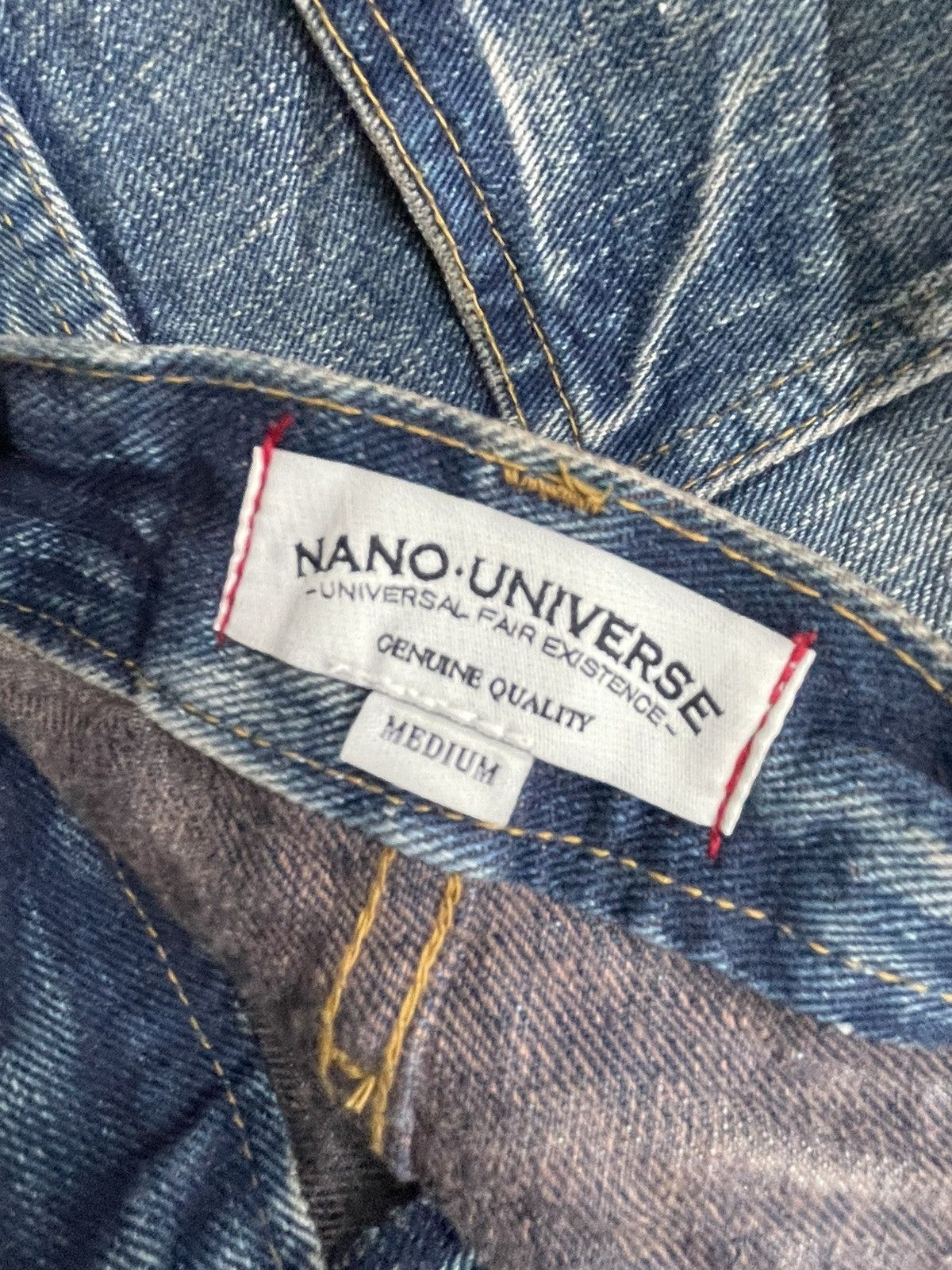 Japanese Brand × NANO universe Nano Universe Rework Jeans Size US 33 - 14 Thumbnail