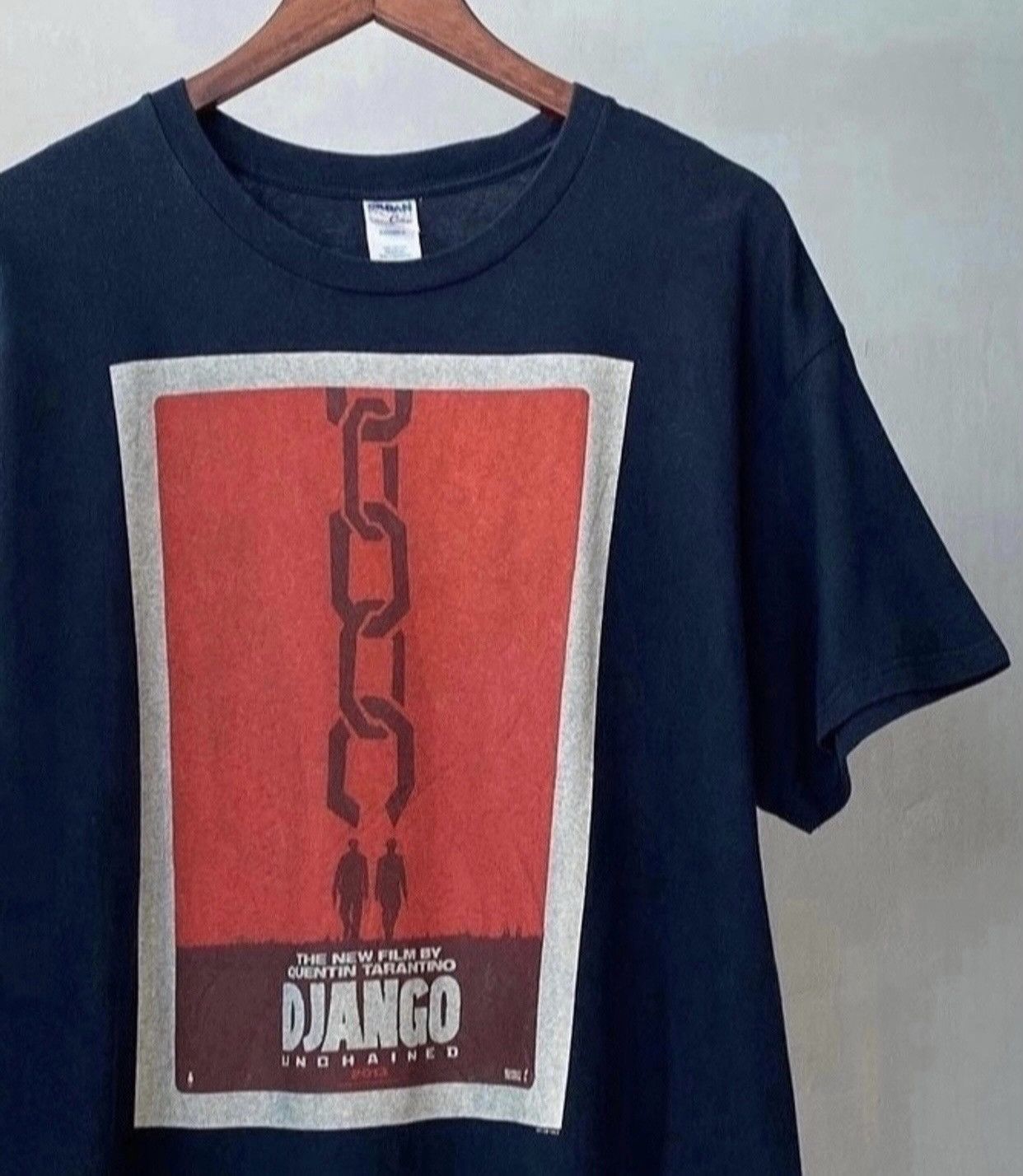 Vintage Django Unchained Movie Promo By Quentin Tarantino Tee Size US XL / EU 56 / 4 - 1 Thumbnail