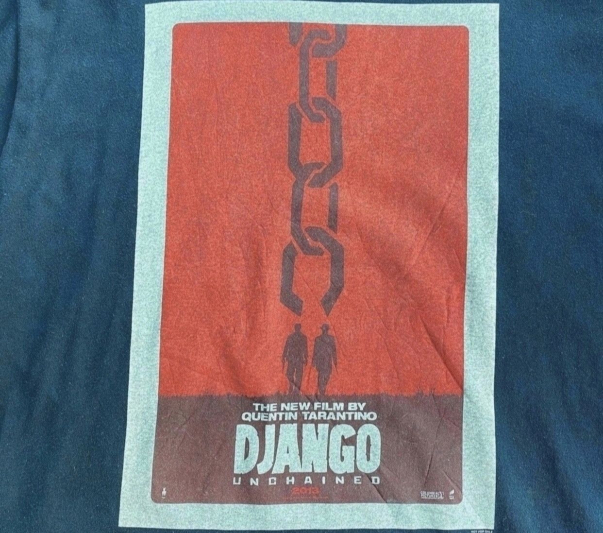 Vintage Django Unchained Movie Promo By Quentin Tarantino Tee Size US XL / EU 56 / 4 - 6 Thumbnail