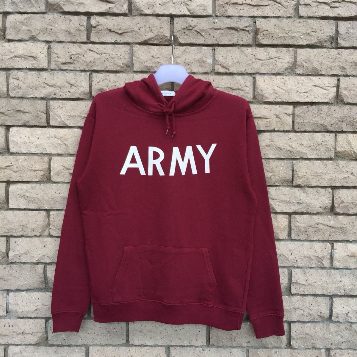 Japanese Brand Japanese brand BROWNY hoodie Spell Out Big Logo.. ARMY logo Size S / US 4 / IT 40 - 1 Thumbnail