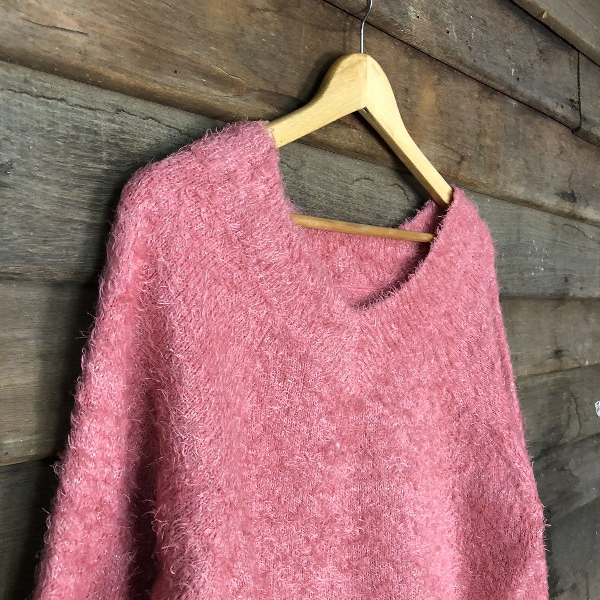 Homespun Knitwear × Japanese Brand Hypen World Gallery Shag Shaggy Fur Mohair Knitwear #7000 Size S / US 4 / IT 40 - 6 Thumbnail