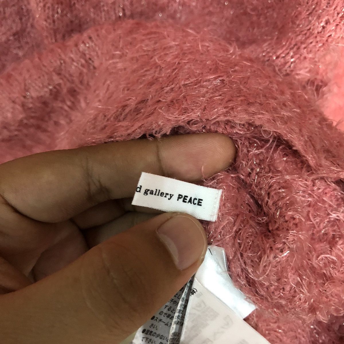 Homespun Knitwear × Japanese Brand Hypen World Gallery Shag Shaggy Fur Mohair Knitwear #7000 Size S / US 4 / IT 40 - 8 Thumbnail