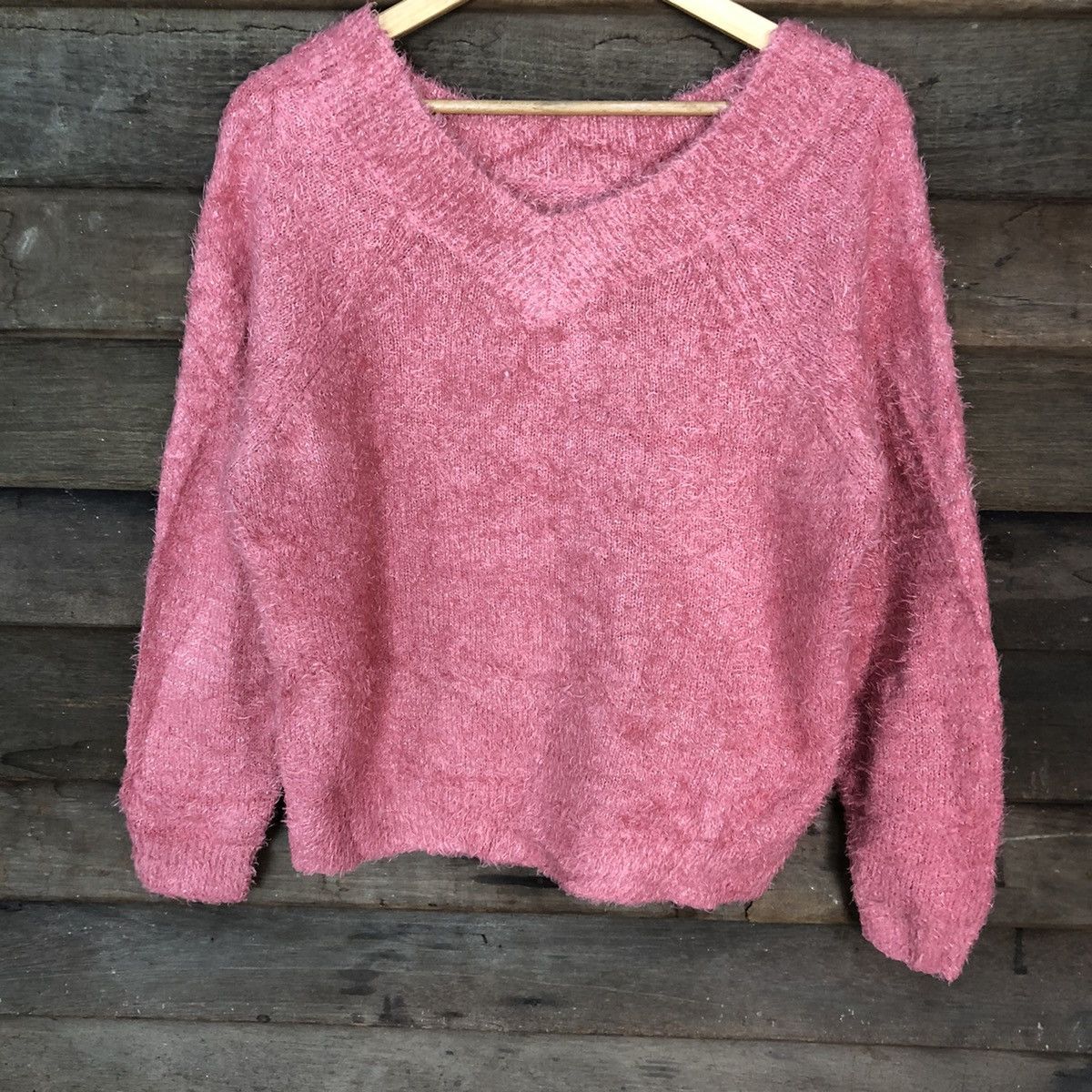 Homespun Knitwear × Japanese Brand Hypen World Gallery Shag Shaggy Fur Mohair Knitwear #7000 Size S / US 4 / IT 40 - 3 Thumbnail