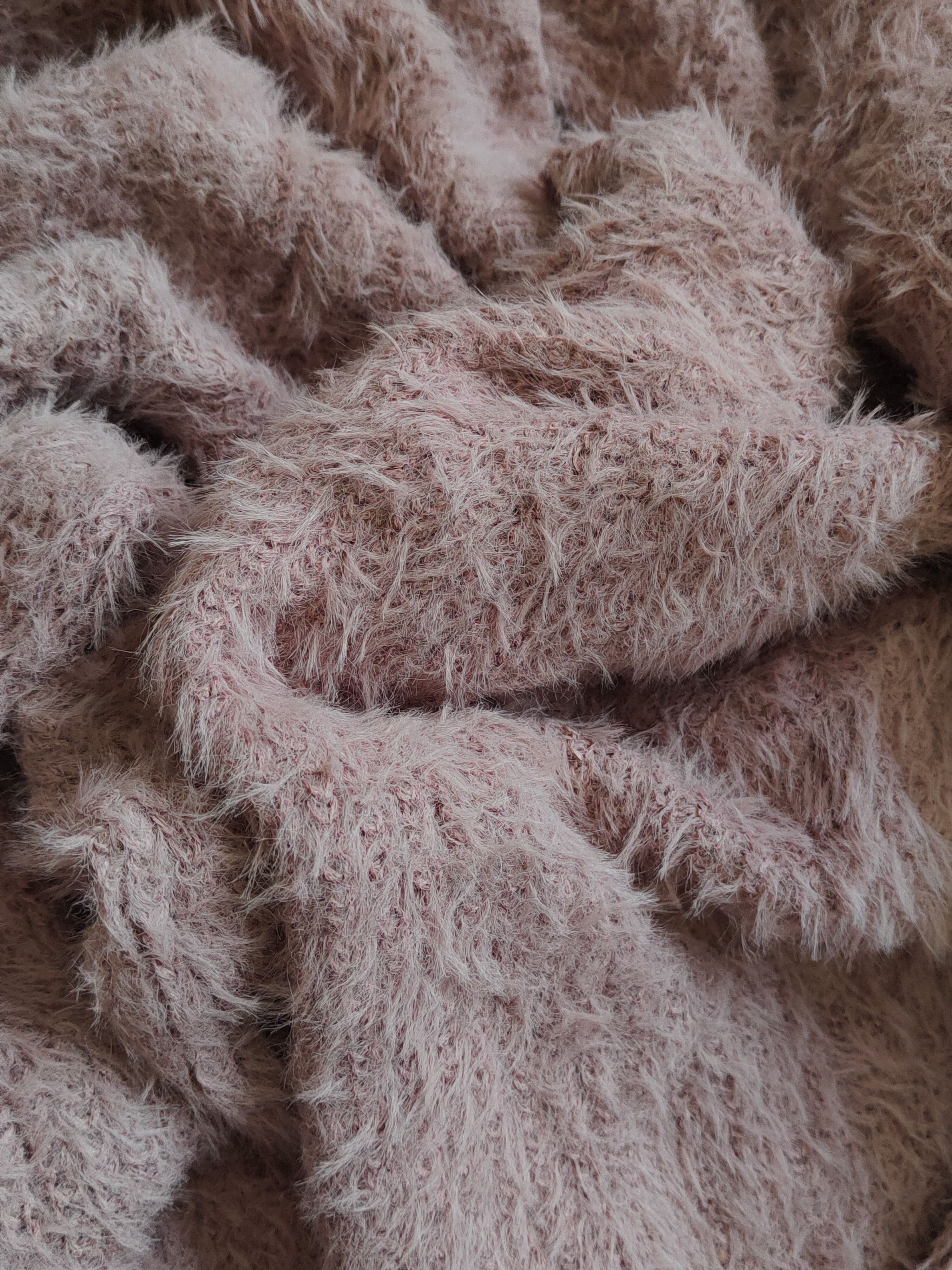 Homespun Knitwear × Japanese Brand GU Shag Shaggy Fur Mohair cardigan Knitwear#S280 Size S / US 4 / IT 40 - 8 Thumbnail