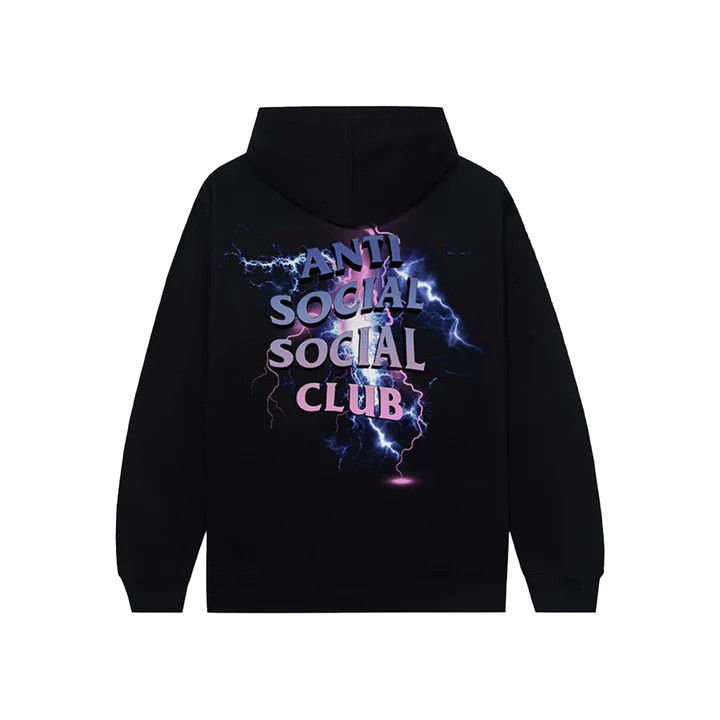 Antisocial Social Club Bolt From Blue Hoodie ASSC DS New