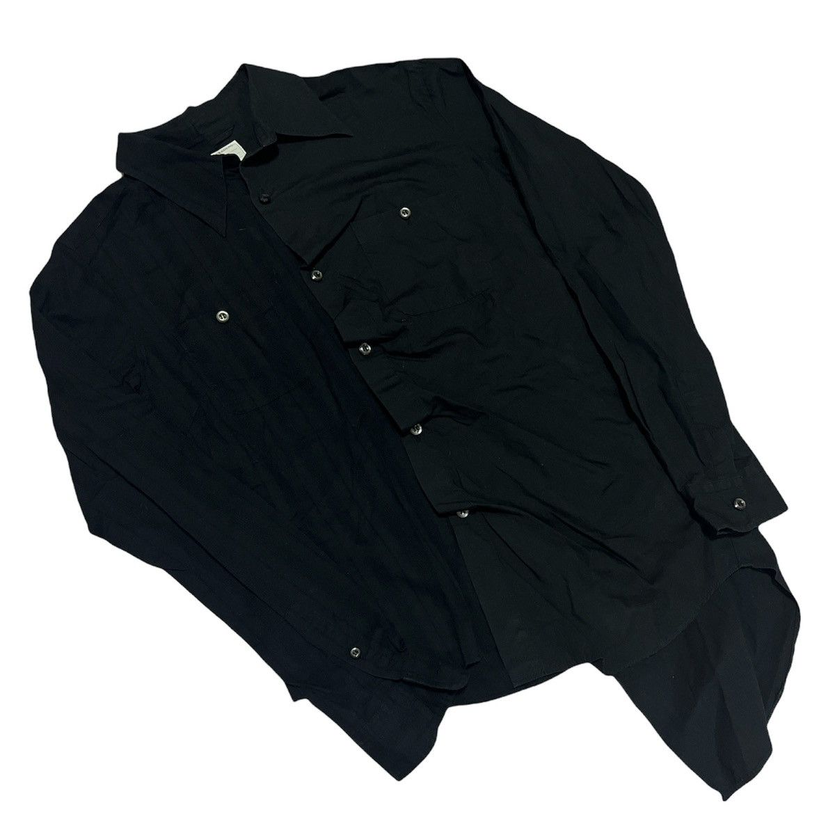 Maison MIHARA YASUHIRO Miharayasuhiro Reconstructed Button up shirt Size US M / EU 48-50 / 2 - 2 Thumbnail