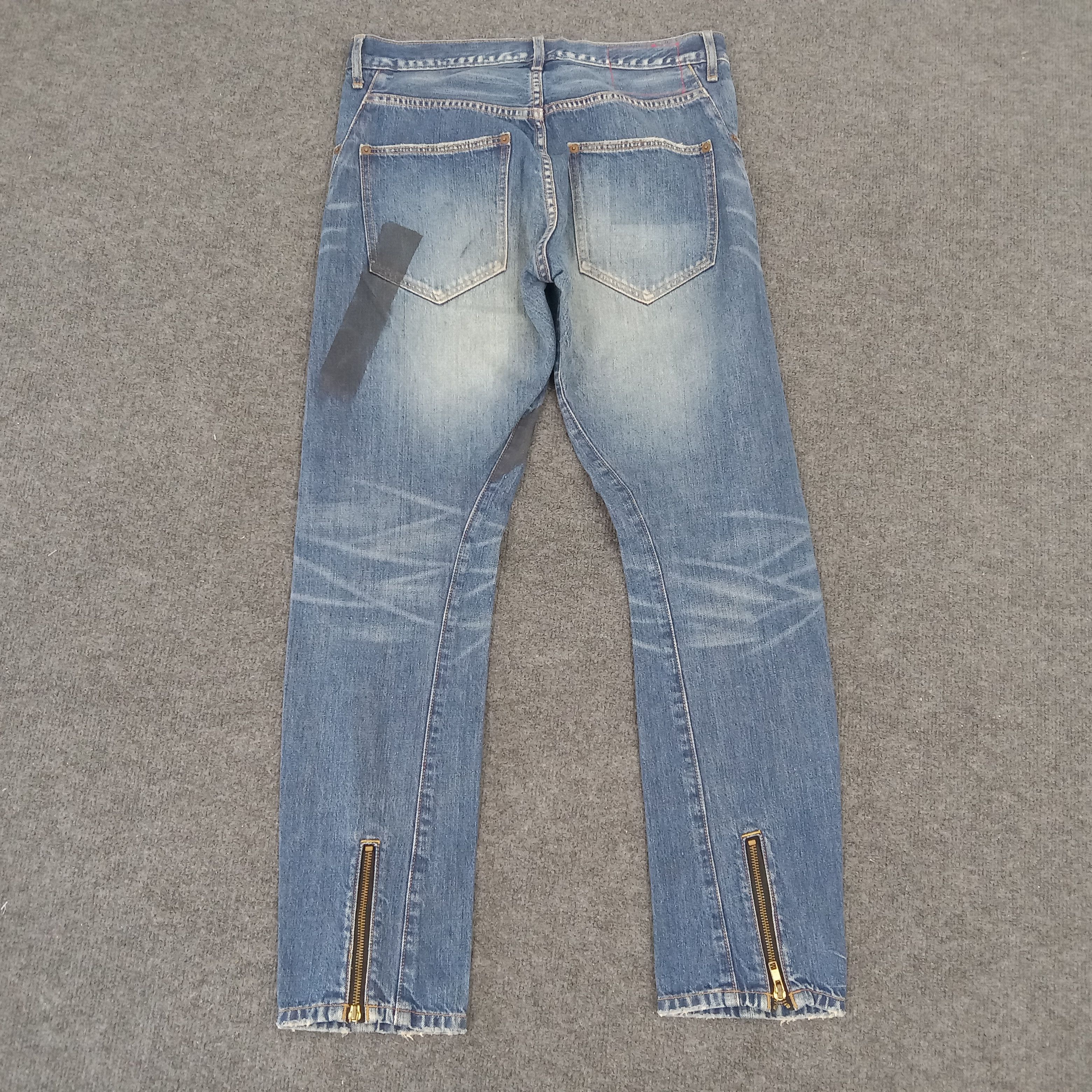 Vintage Alternative RNA Inc. Distressed Style Denim Jeans Size US 32 / EU 48 - 2 Thumbnail