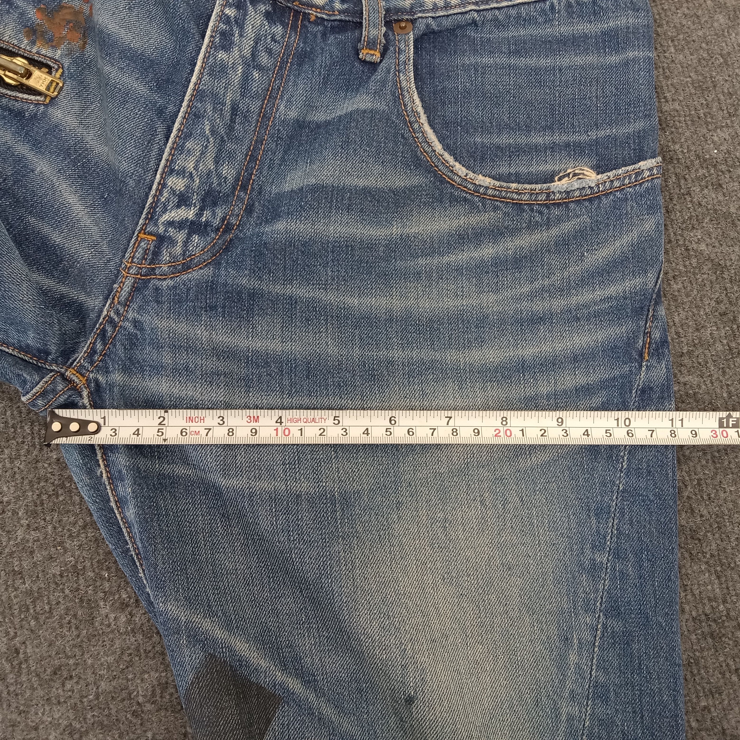 Vintage Alternative RNA Inc. Distressed Style Denim Jeans Size US 32 / EU 48 - 9 Thumbnail
