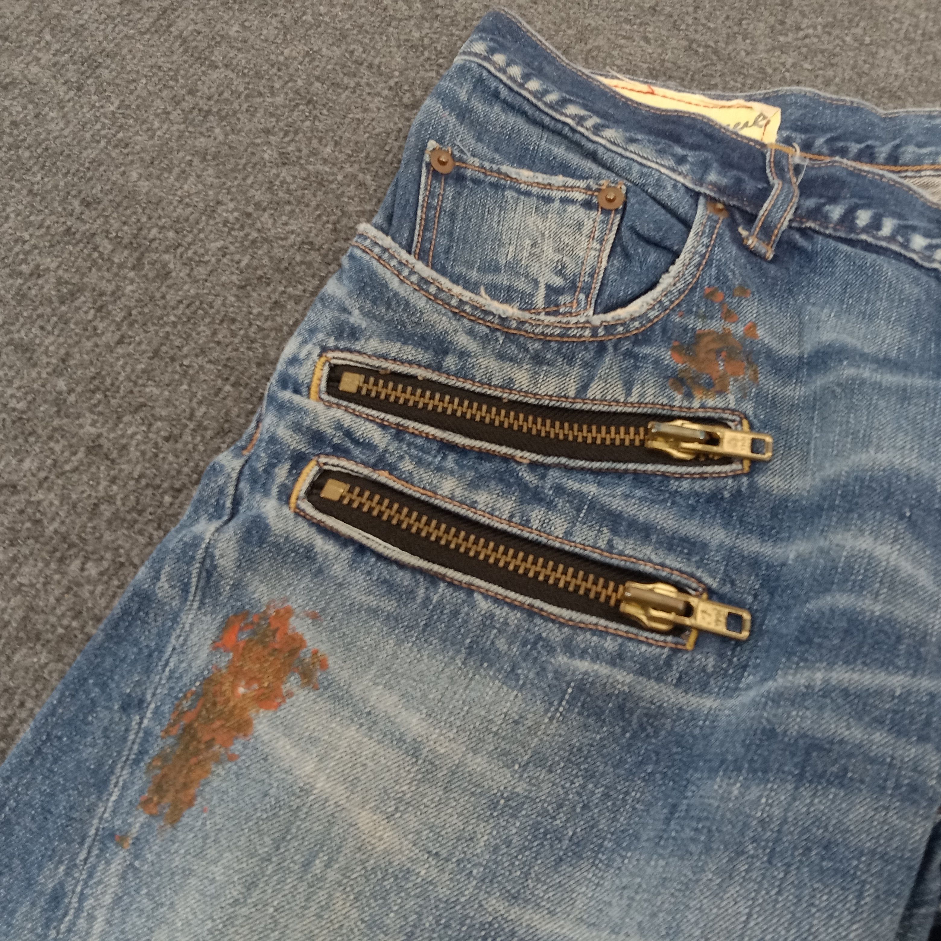 Vintage Alternative RNA Inc. Distressed Style Denim Jeans Size US 32 / EU 48 - 16 Thumbnail