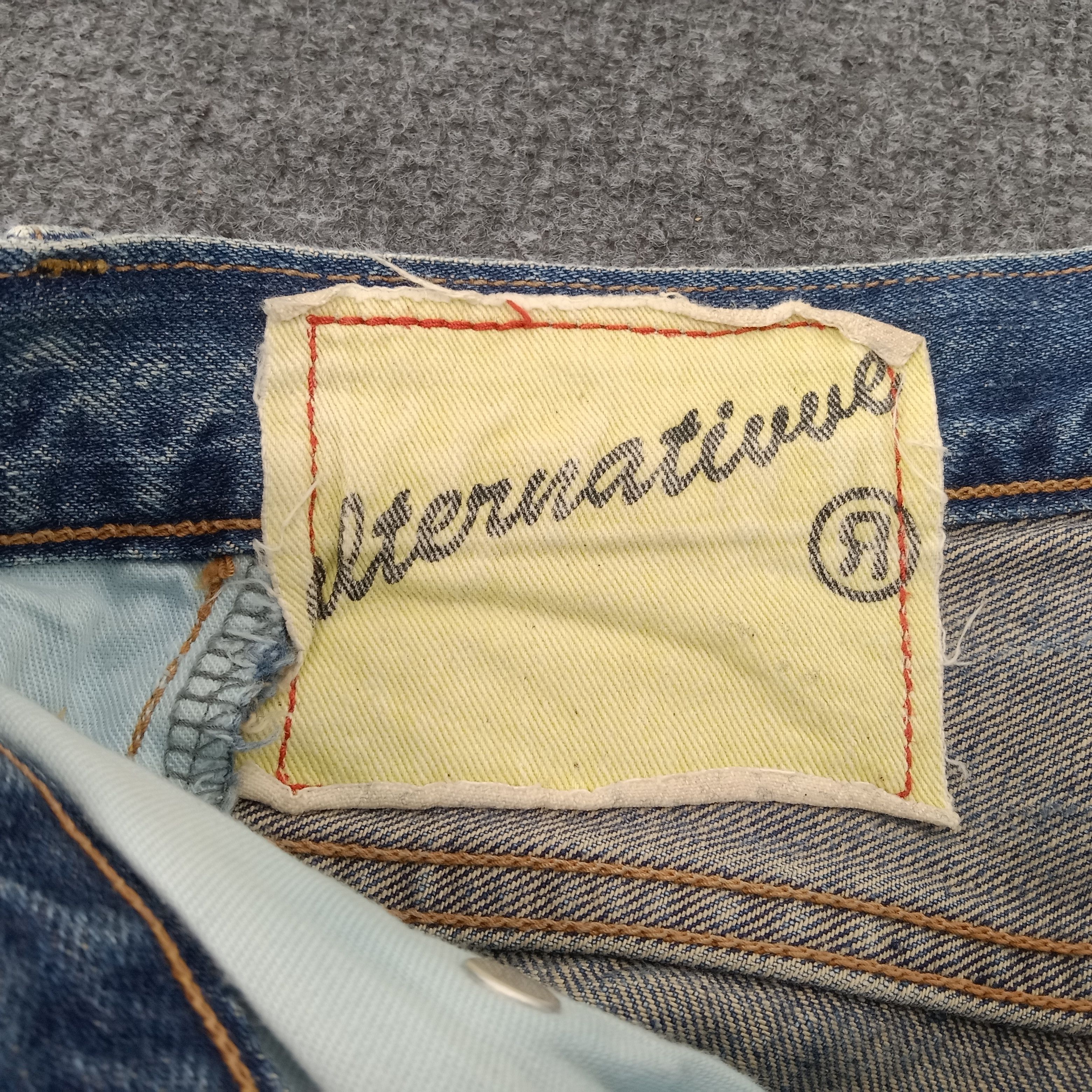 Vintage Alternative RNA Inc. Distressed Style Denim Jeans Size US 32 / EU 48 - 13 Thumbnail