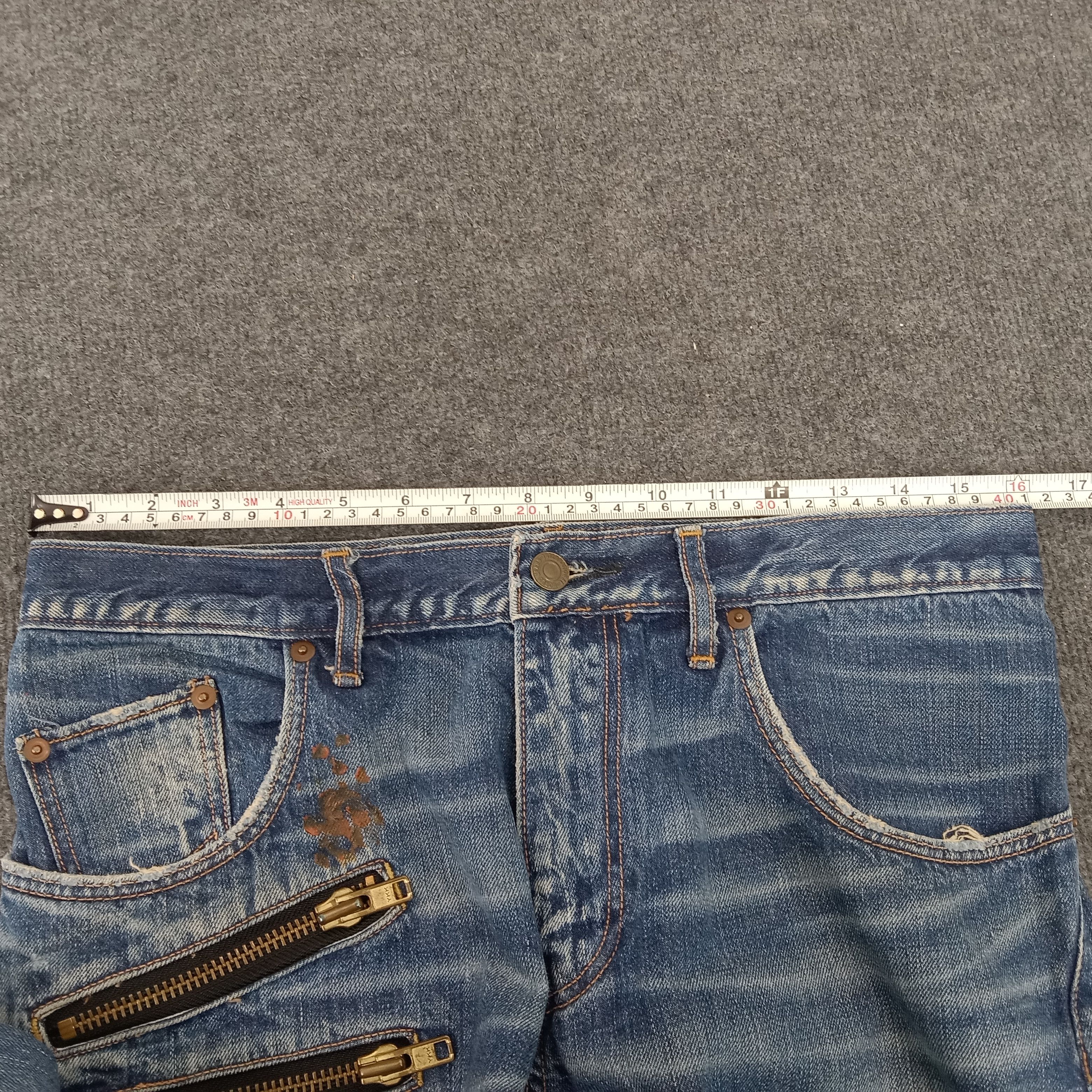 Vintage Alternative RNA Inc. Distressed Style Denim Jeans Size US 32 / EU 48 - 7 Thumbnail