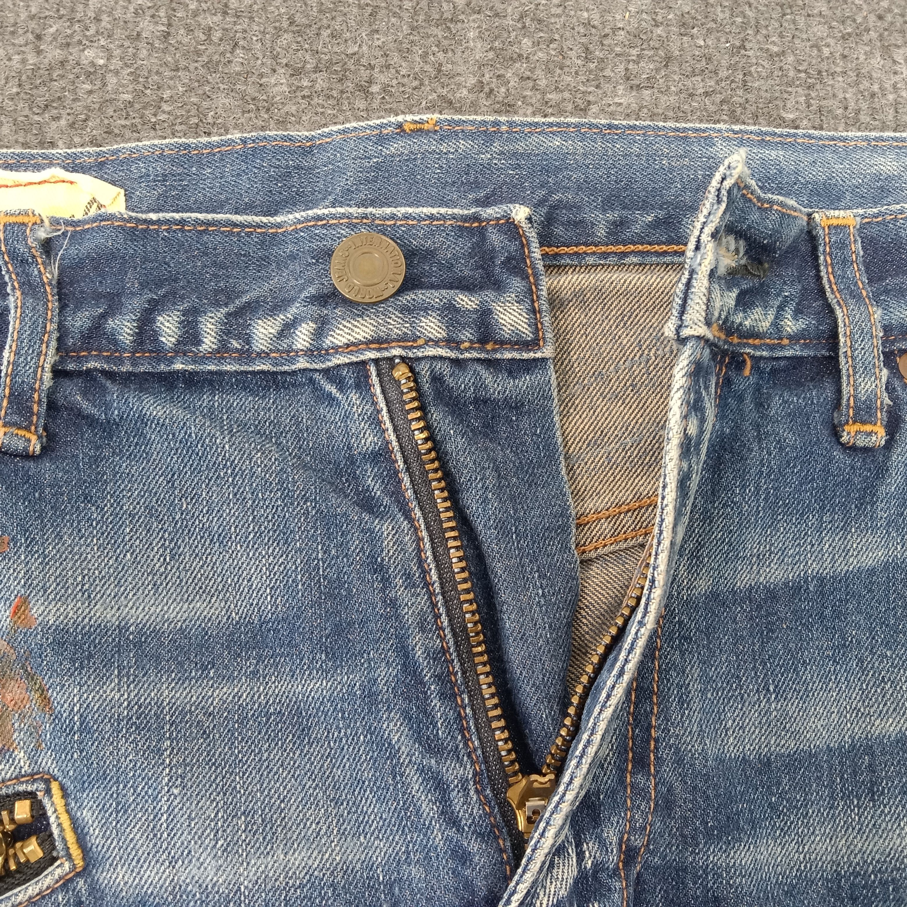 Vintage Alternative RNA Inc. Distressed Style Denim Jeans Size US 32 / EU 48 - 12 Thumbnail