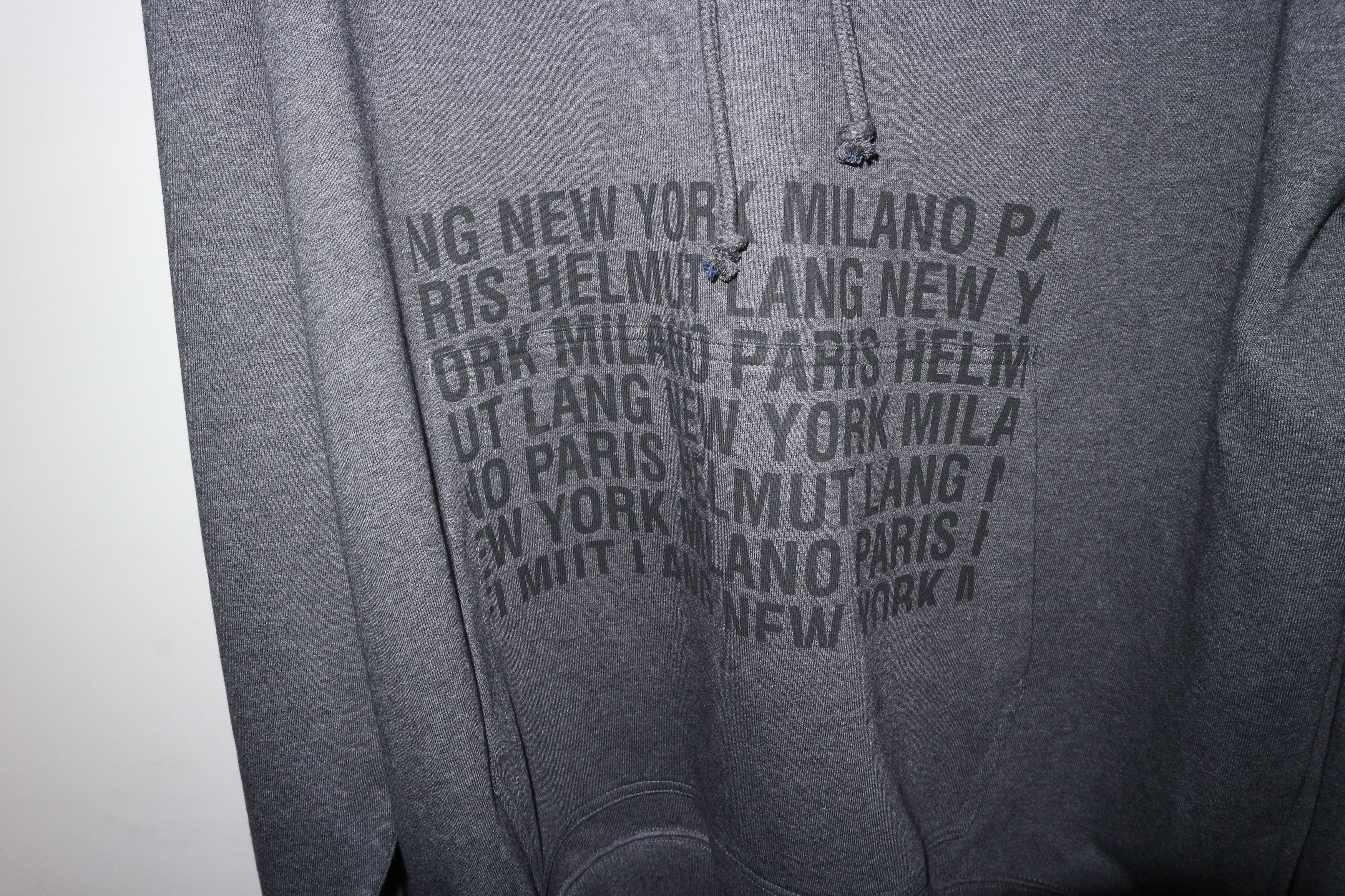 Helmut Lang Logo print hoodie Size US XXL / EU 58 / 5 - 2 Thumbnail