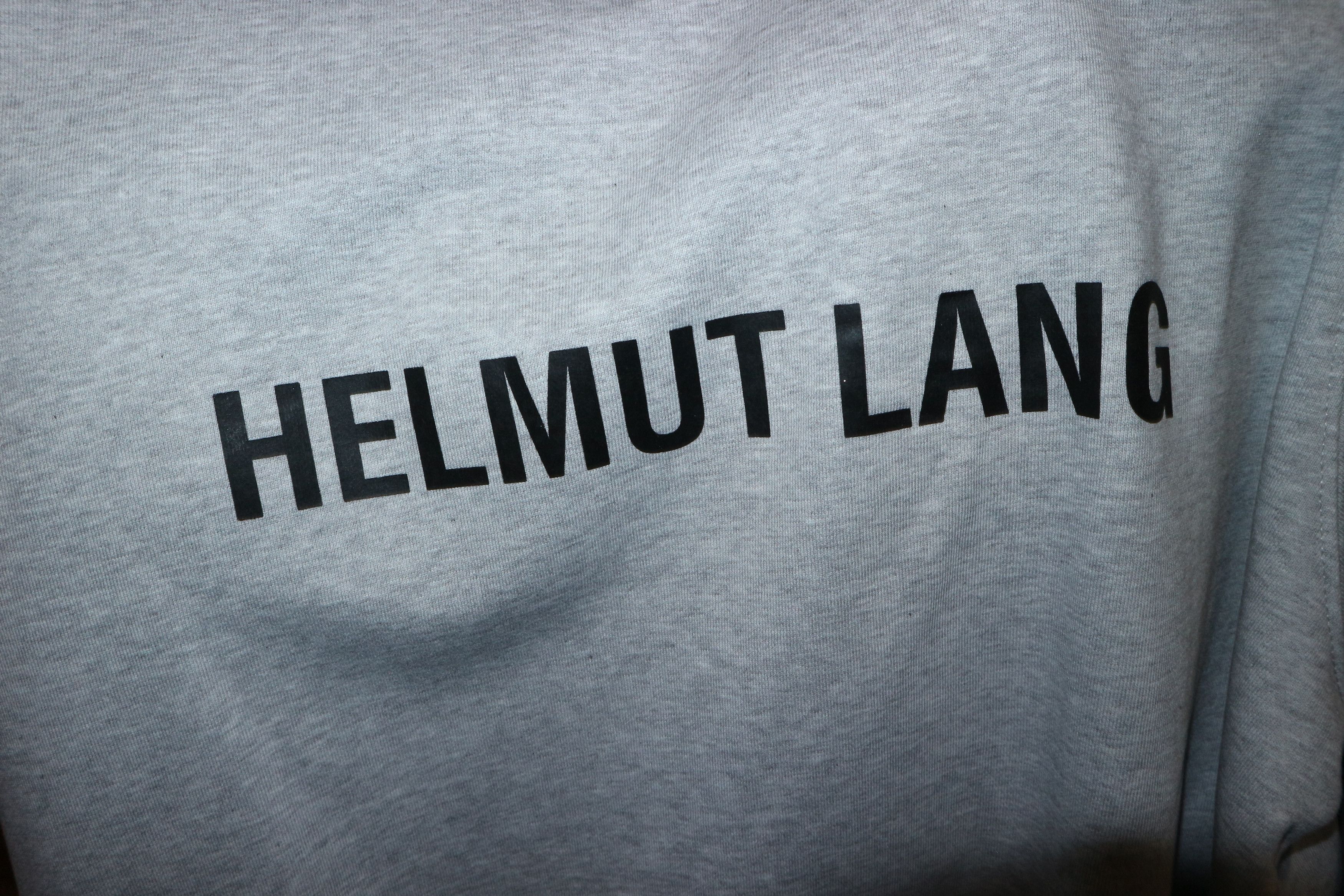 Helmut Lang Core logo print sweatshirt Size US S / EU 44-46 / 1 - 7 Thumbnail
