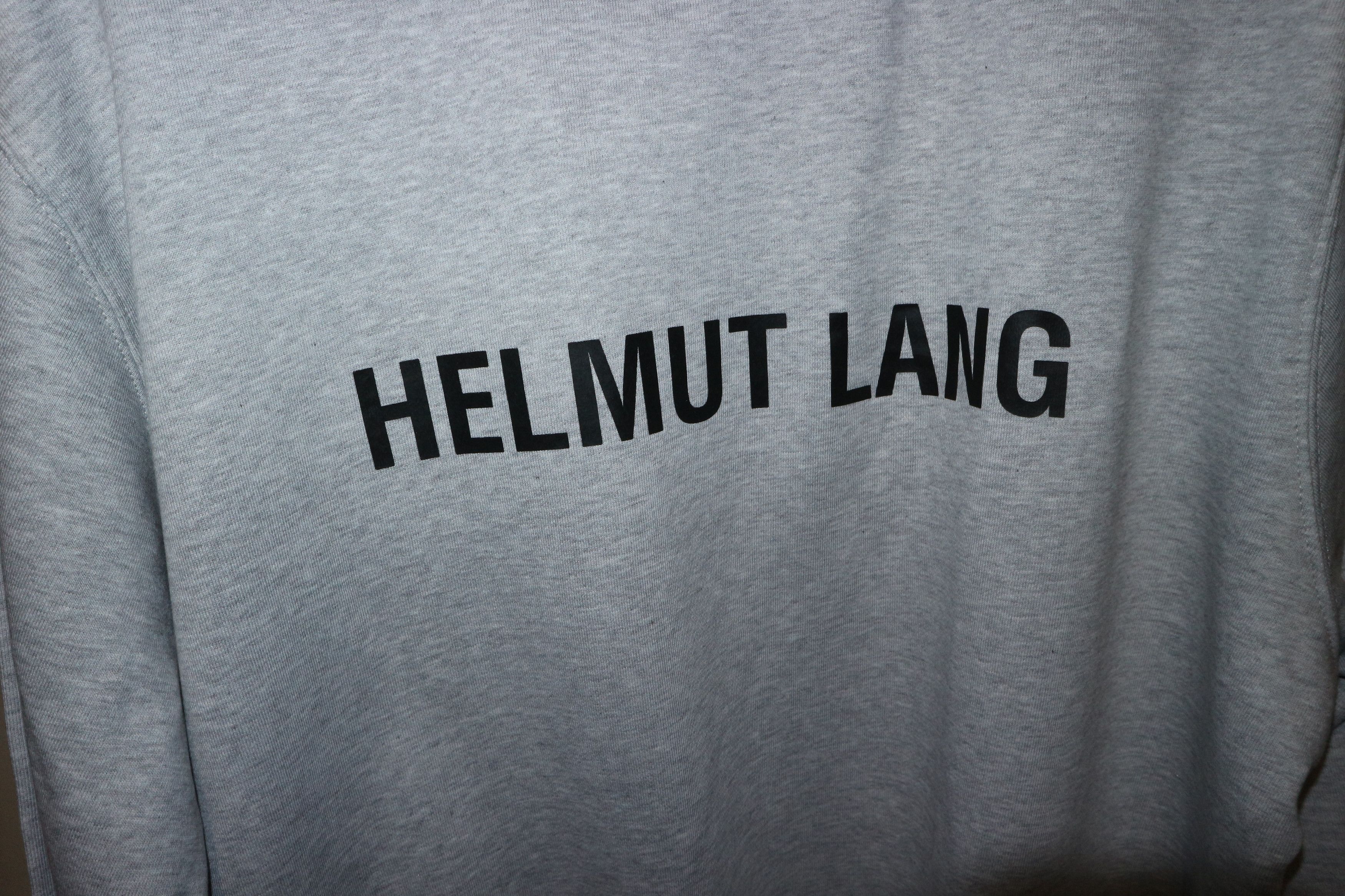 Helmut Lang Core logo print sweatshirt Size US S / EU 44-46 / 1 - 3 Thumbnail