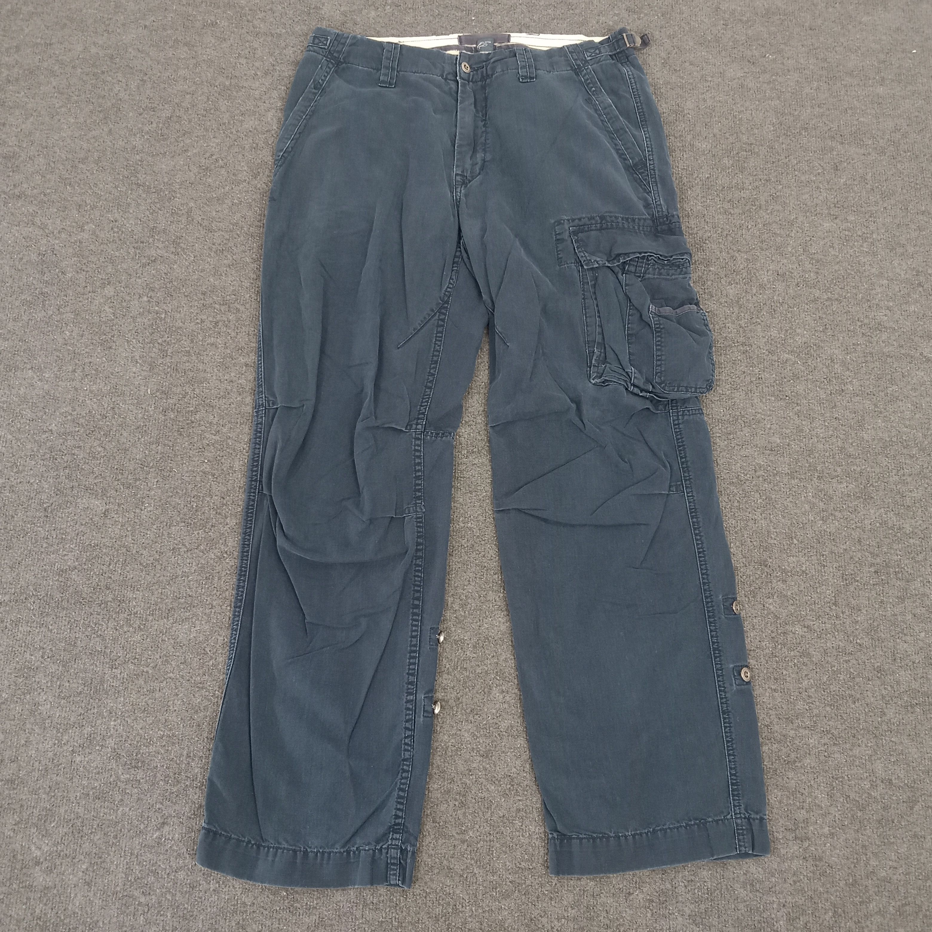 Polo Ralph Lauren × Vintage Vintage POLO by Ralph Lauren Cargo Tactical Pocket Pants Size US 35 - 1 Thumbnail