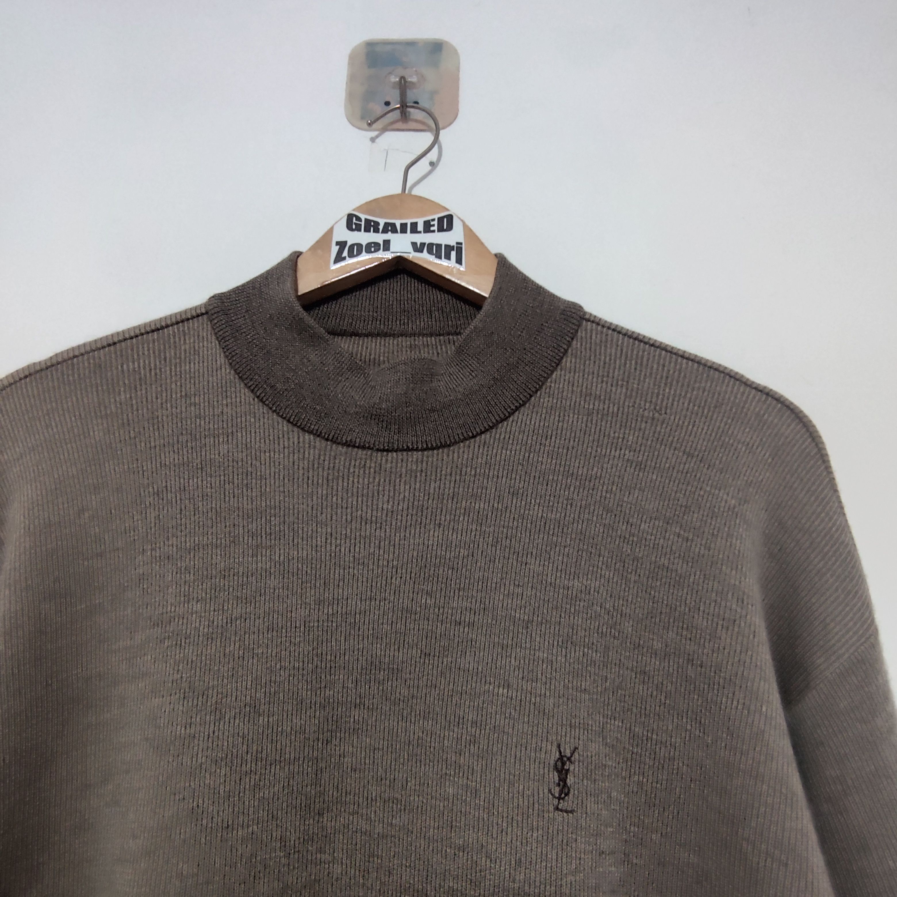 Yves Saint Laurent YSL Pour Homme Sweatshirt Size US M / EU 48-50 / 2 - 5 Thumbnail