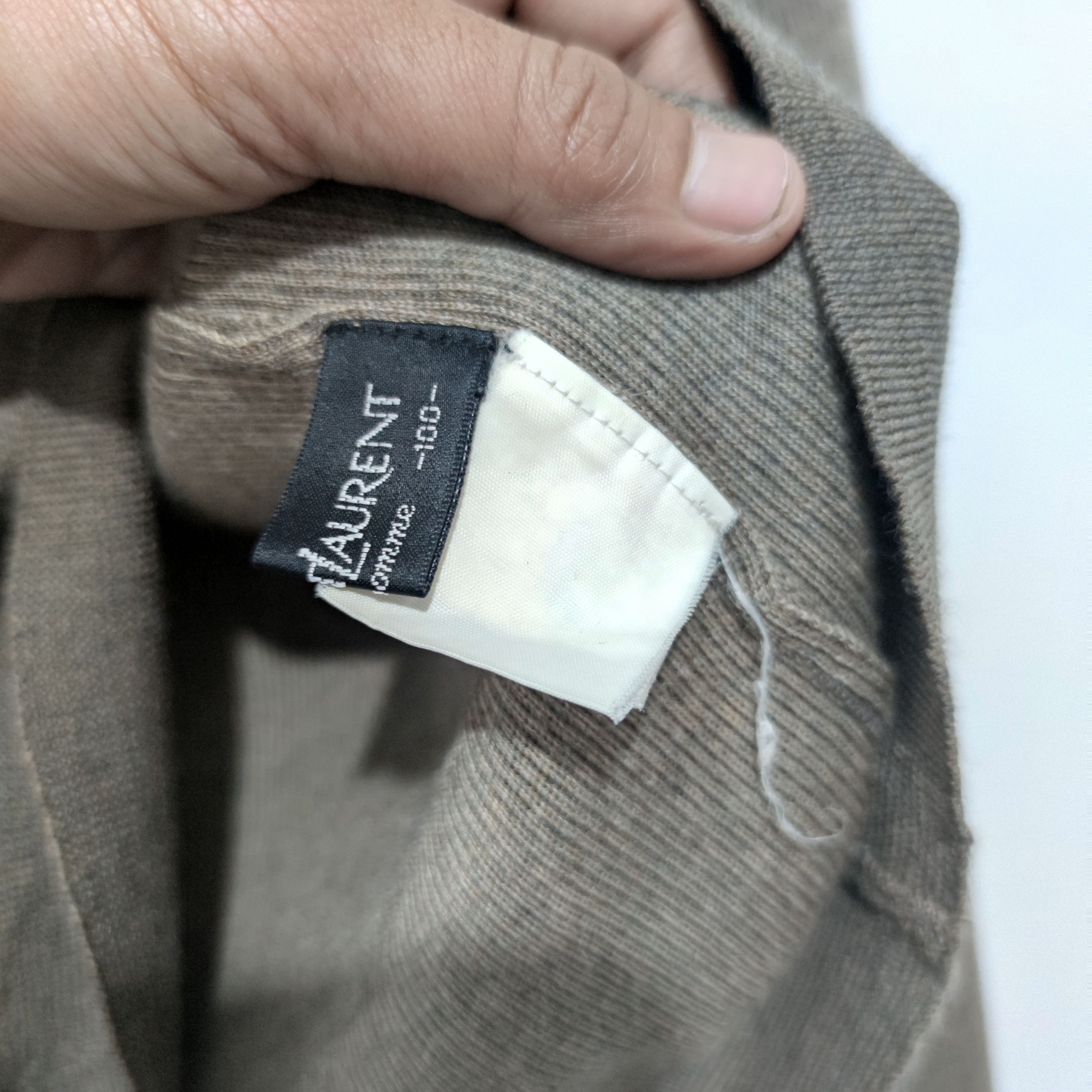 Yves Saint Laurent YSL Pour Homme Sweatshirt Size US M / EU 48-50 / 2 - 6 Thumbnail