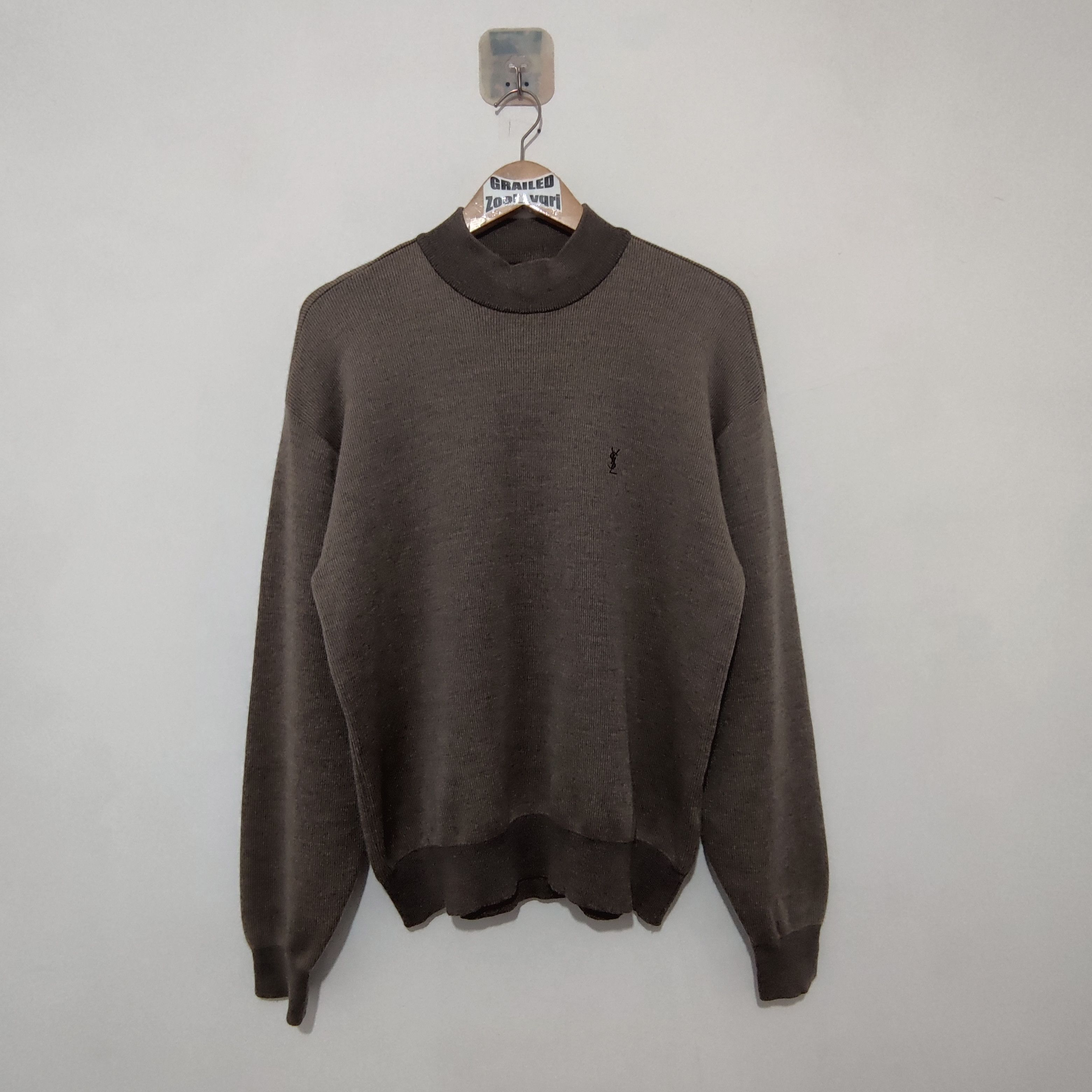 Yves Saint Laurent YSL Pour Homme Sweatshirt Size US M / EU 48-50 / 2 - 1 Thumbnail