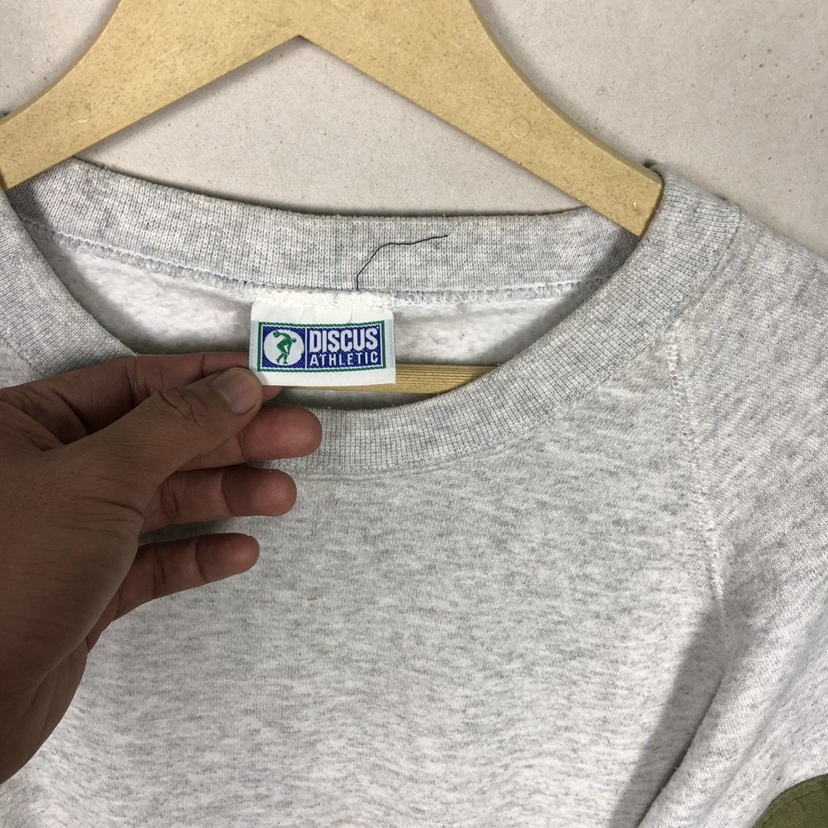 Russell Athletic Vintage Discuss Atlethic Custom Pocket Sweatshirt Size US L / EU 52-54 / 3 - 4 Thumbnail