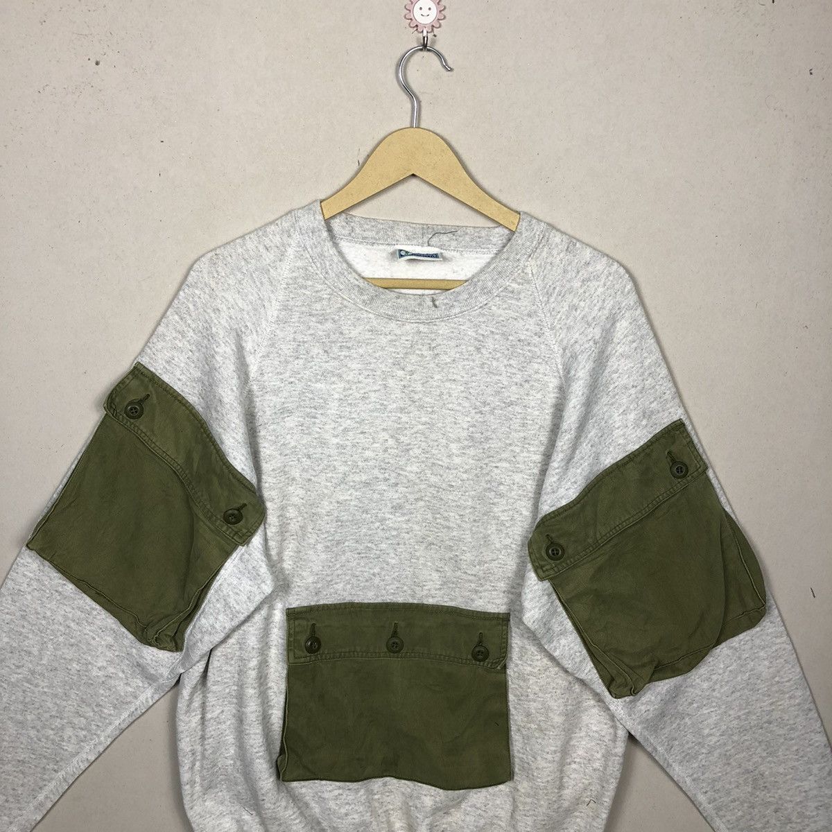 Russell Athletic Vintage Discuss Atlethic Custom Pocket Sweatshirt Size US L / EU 52-54 / 3 - 3 Thumbnail