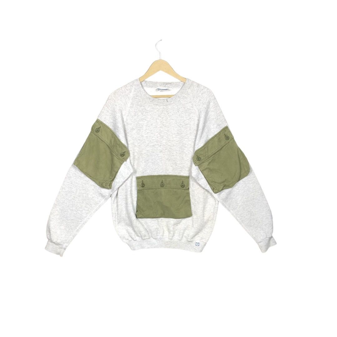 Russell Athletic Vintage Discuss Atlethic Custom Pocket Sweatshirt Size US L / EU 52-54 / 3 - 1 Thumbnail