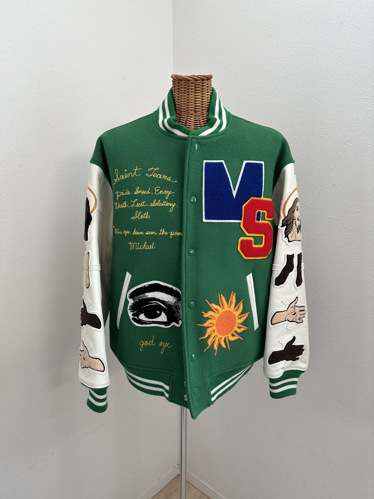 Saint Michael Denim Tears Varsity | Grailed