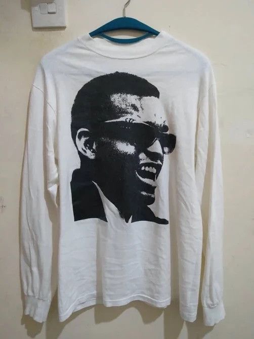 Rap Tees 🔥 90s RAY CHARLES LONGSLEEVES RAP TEE/SNOOP DOGG Size US L / EU 52-54 / 3 - 1 Thumbnail