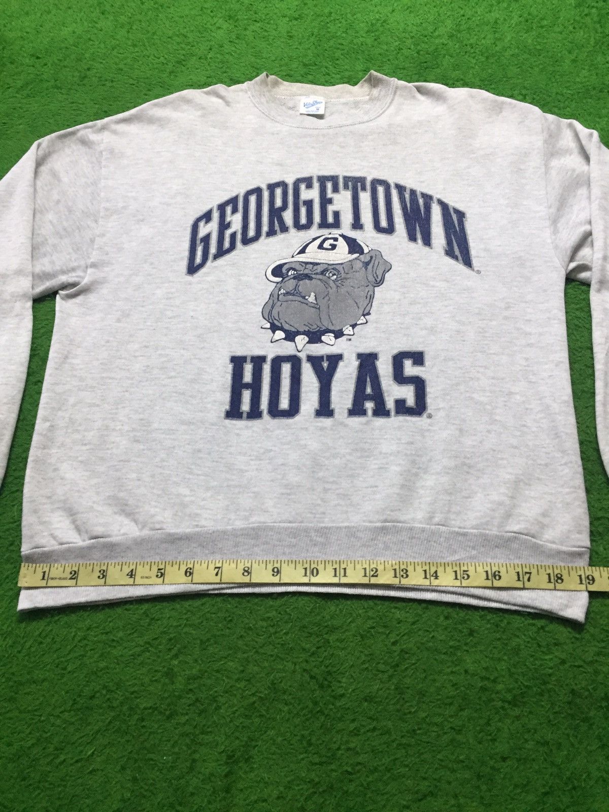 Velva Sheen × Vintage Vintage Velva Sheen Sweatshirt GEORGETOWN HOYAS University Size US M / EU 48-50 / 2 - 5 Thumbnail