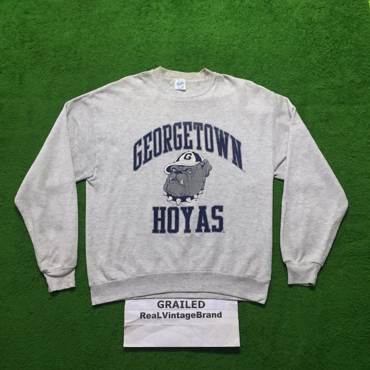 Velva Sheen × Vintage Vintage Velva Sheen Sweatshirt GEORGETOWN HOYAS University Size US M / EU 48-50 / 2 - 1 Thumbnail