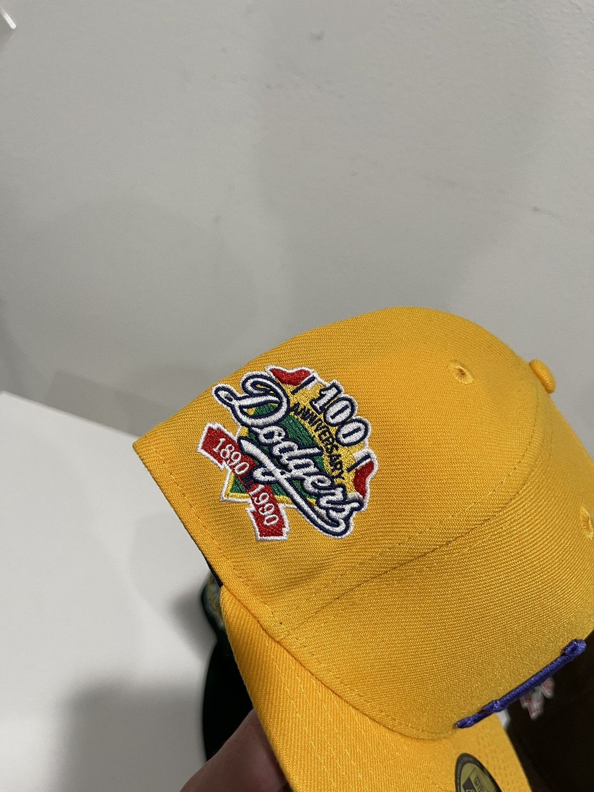 Other Shoe Palace LA Dodgers 100 Year Anniversary Fitted Hat 7 3/8 Size ONE SIZE - 4 Thumbnail