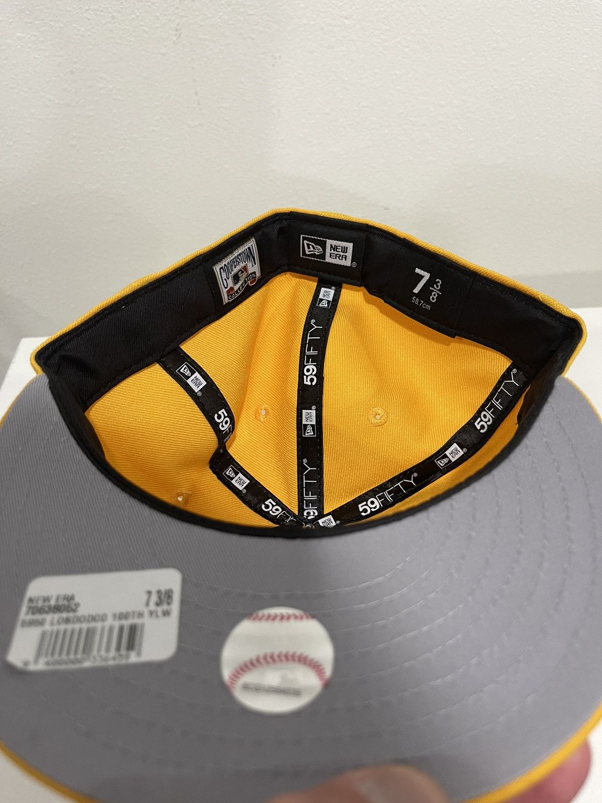 Other Shoe Palace LA Dodgers 100 Year Anniversary Fitted Hat 7 3/8 Size ONE SIZE - 3 Thumbnail