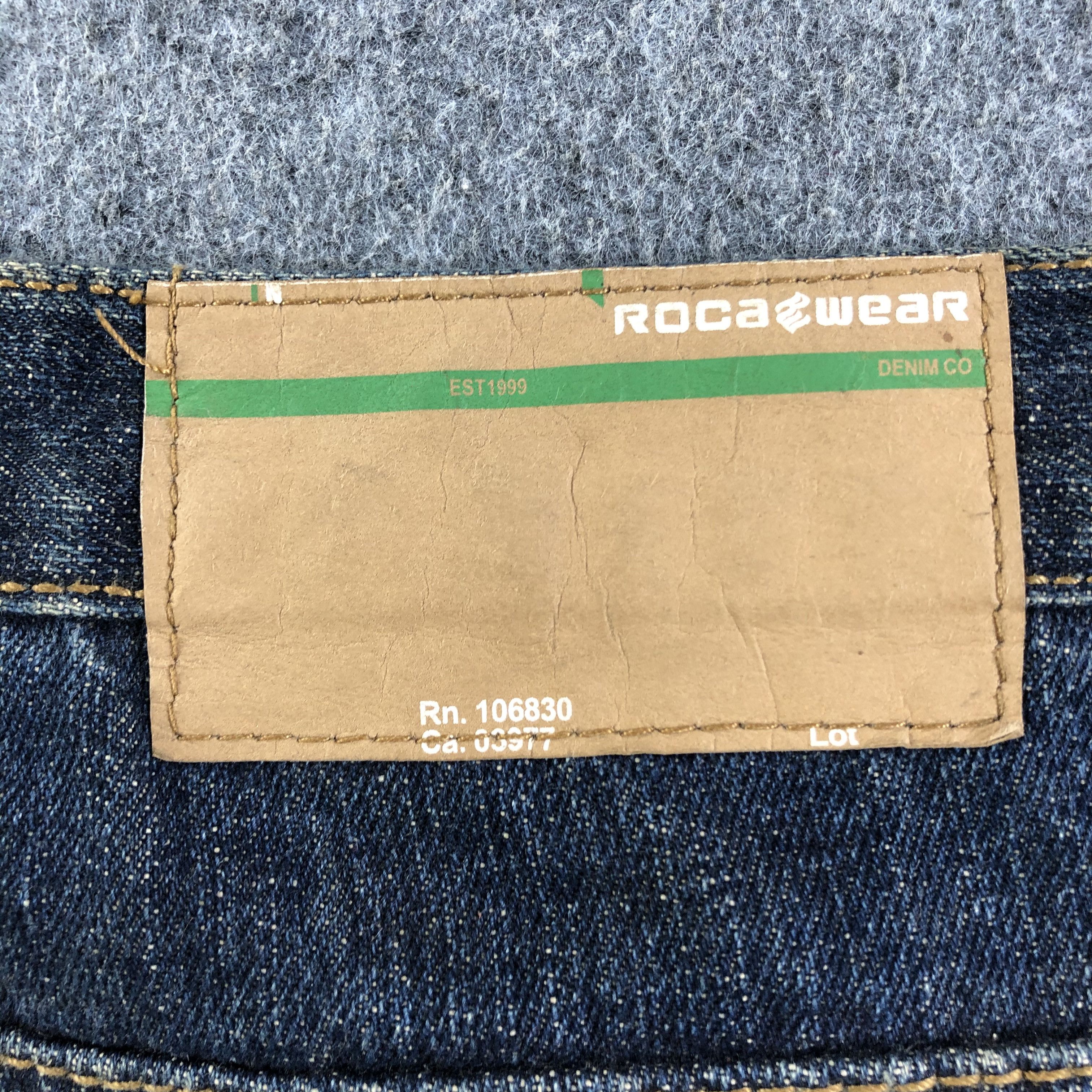 Japanese Brand × Rocawear × Vintage Vintage Rocawear Jeans Blue Denim -J2787 Size US 32 / EU 48 - 6 Thumbnail