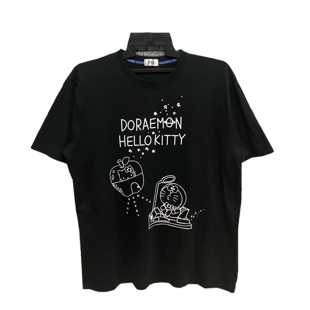 Japanese Brand Doraemon X Hello Kitty anime fujiko-pro big logo 4L fit XL Size US XL / EU 56 / 4 - 1 Thumbnail